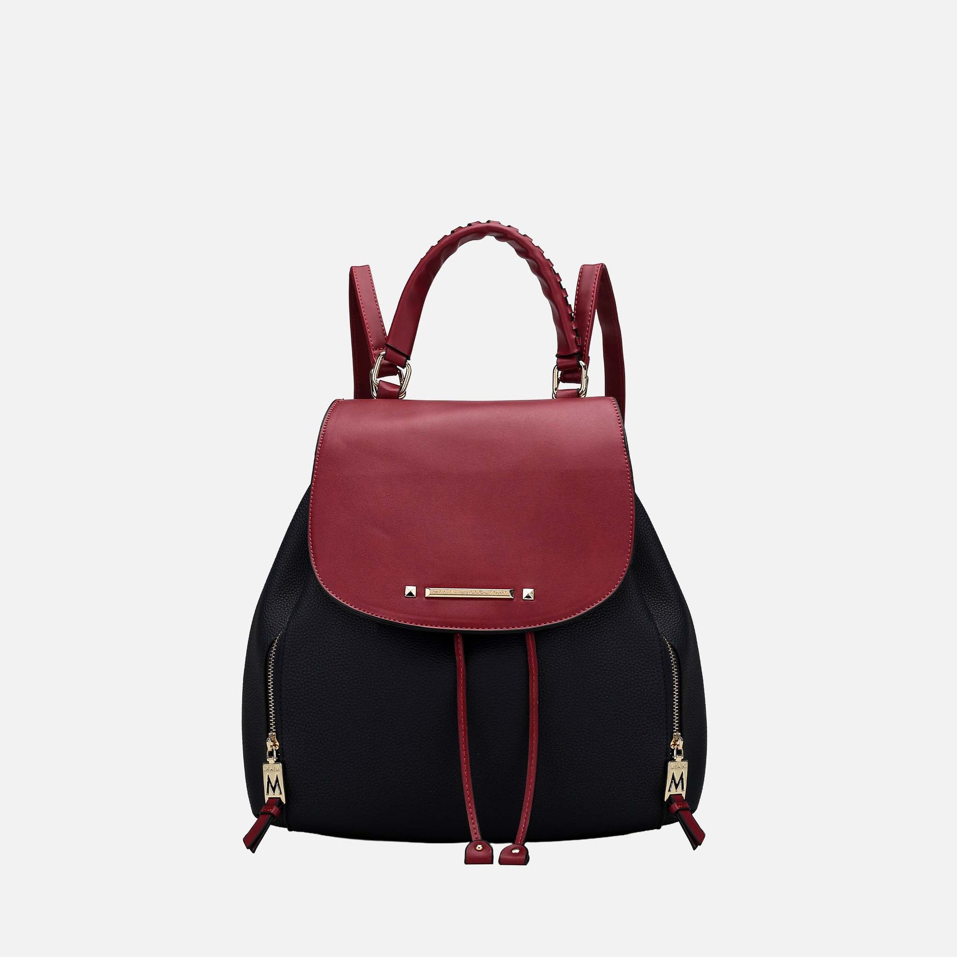 MKF Collection Kimberly Backpack by Mia K. Black Pewter