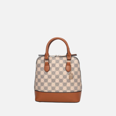 Marjorie Circular Print Satchel Bag