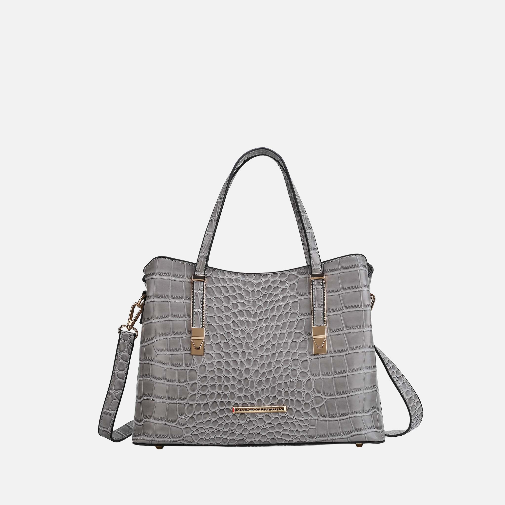 Aurelia Embossed Shoulder Bag