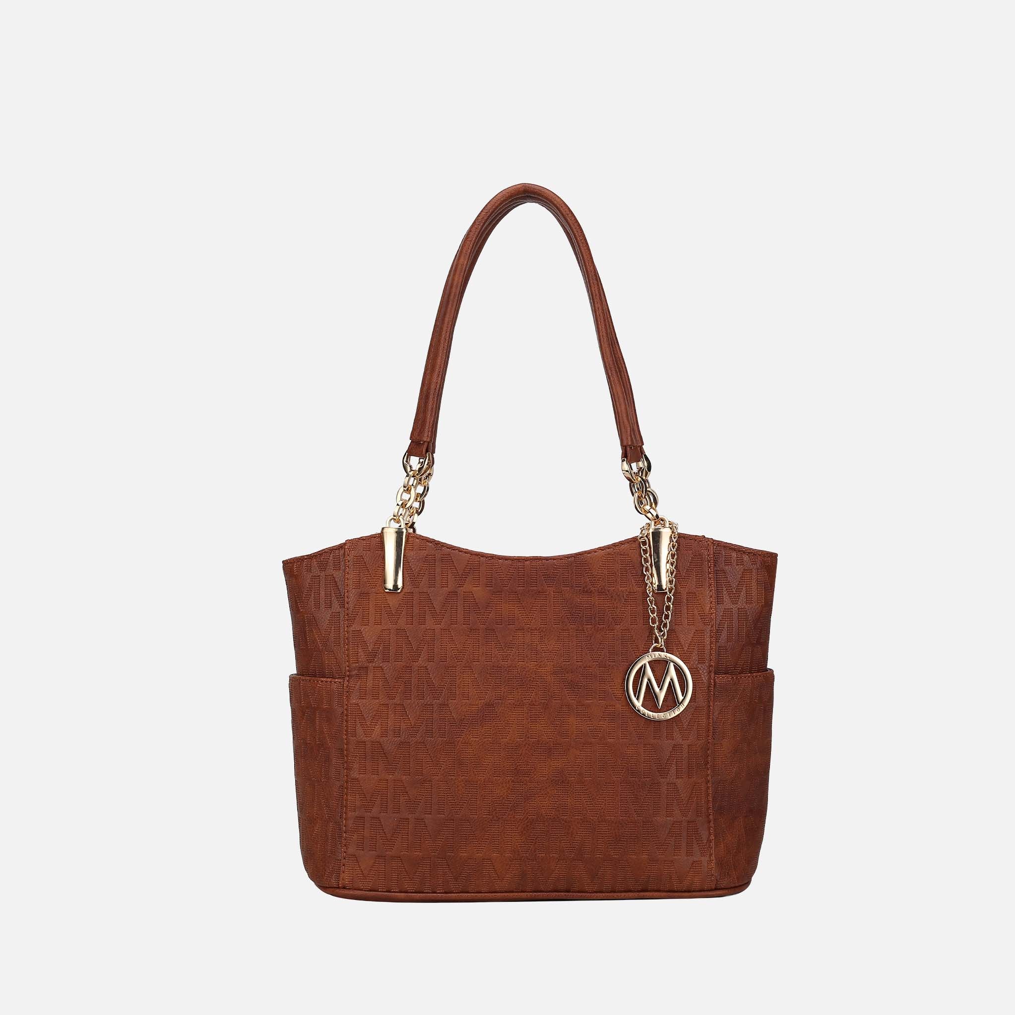 Malika Signature Shoulder Bag