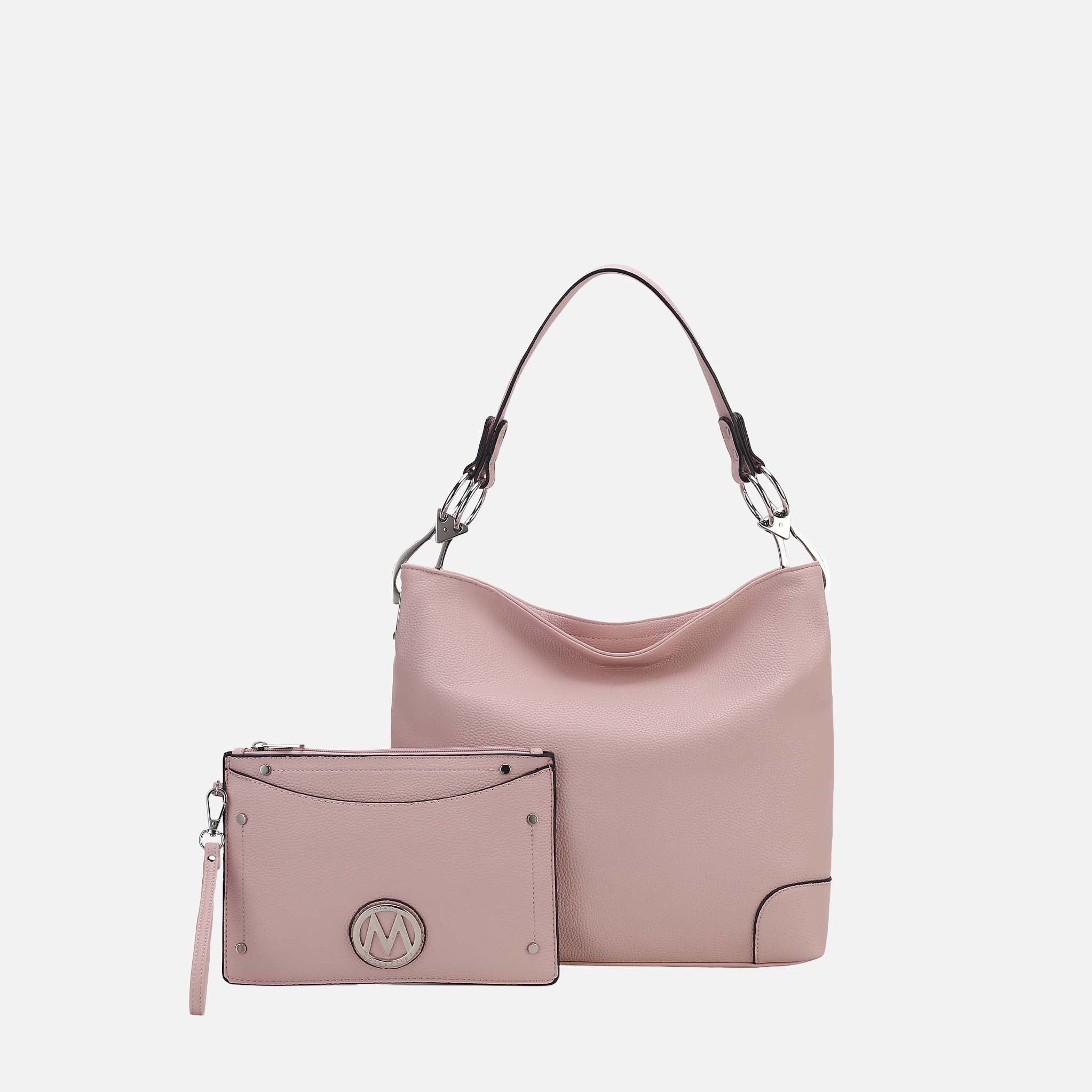 Viviana Hobo Bag and Wristlet Set