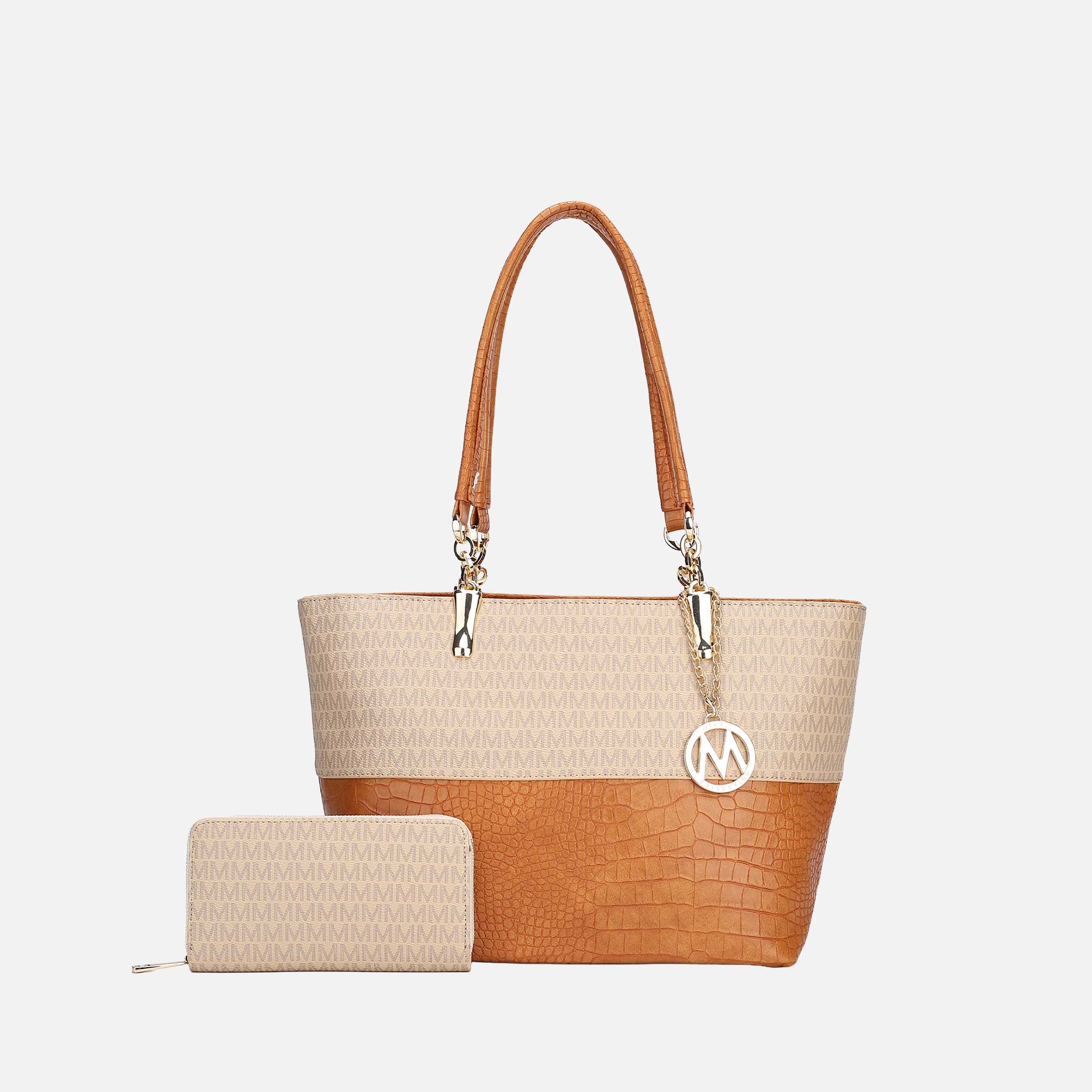 MKF Collection by Mia K. Sasha Signature Tote Bag for Women