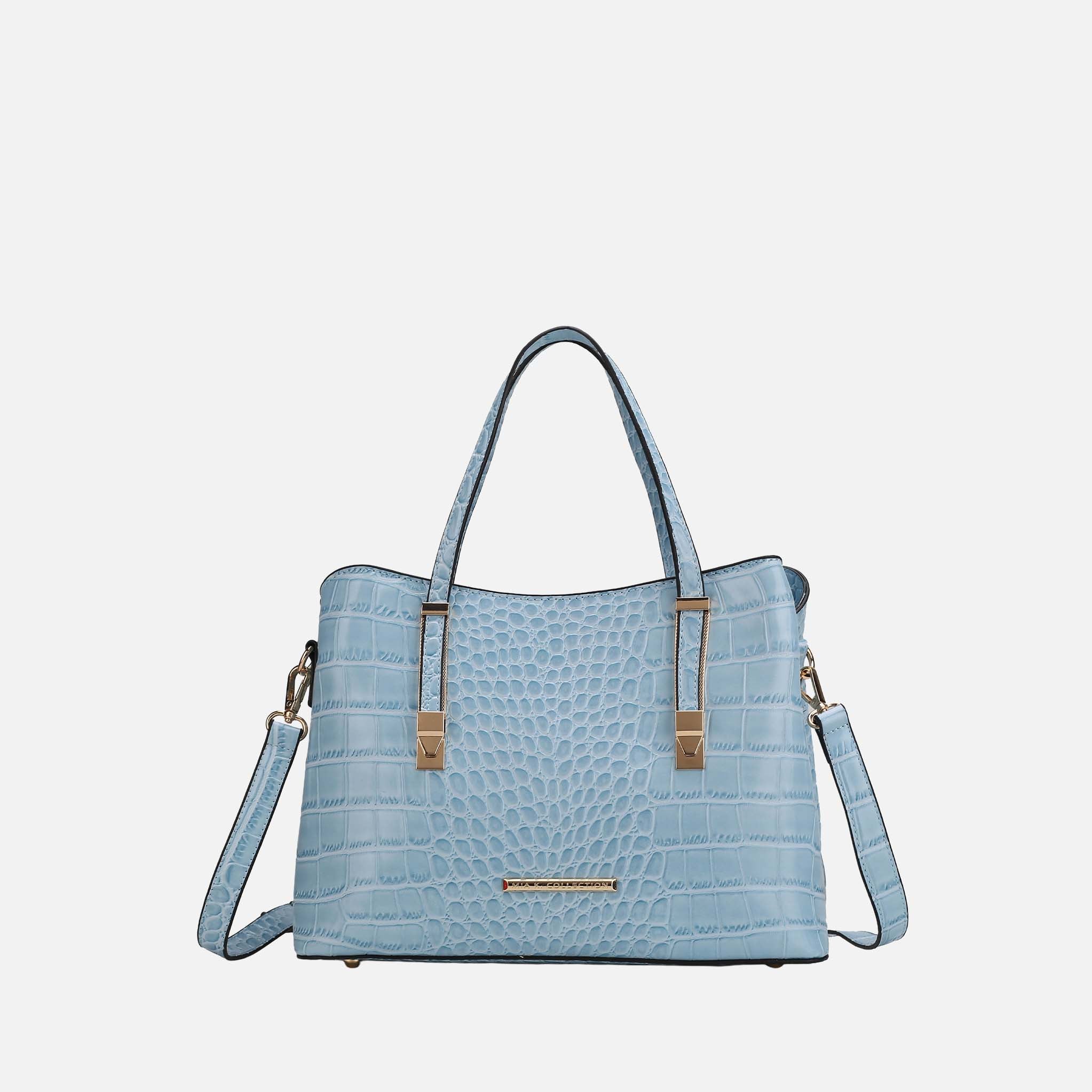 Aurelia Embossed Shoulder Bag