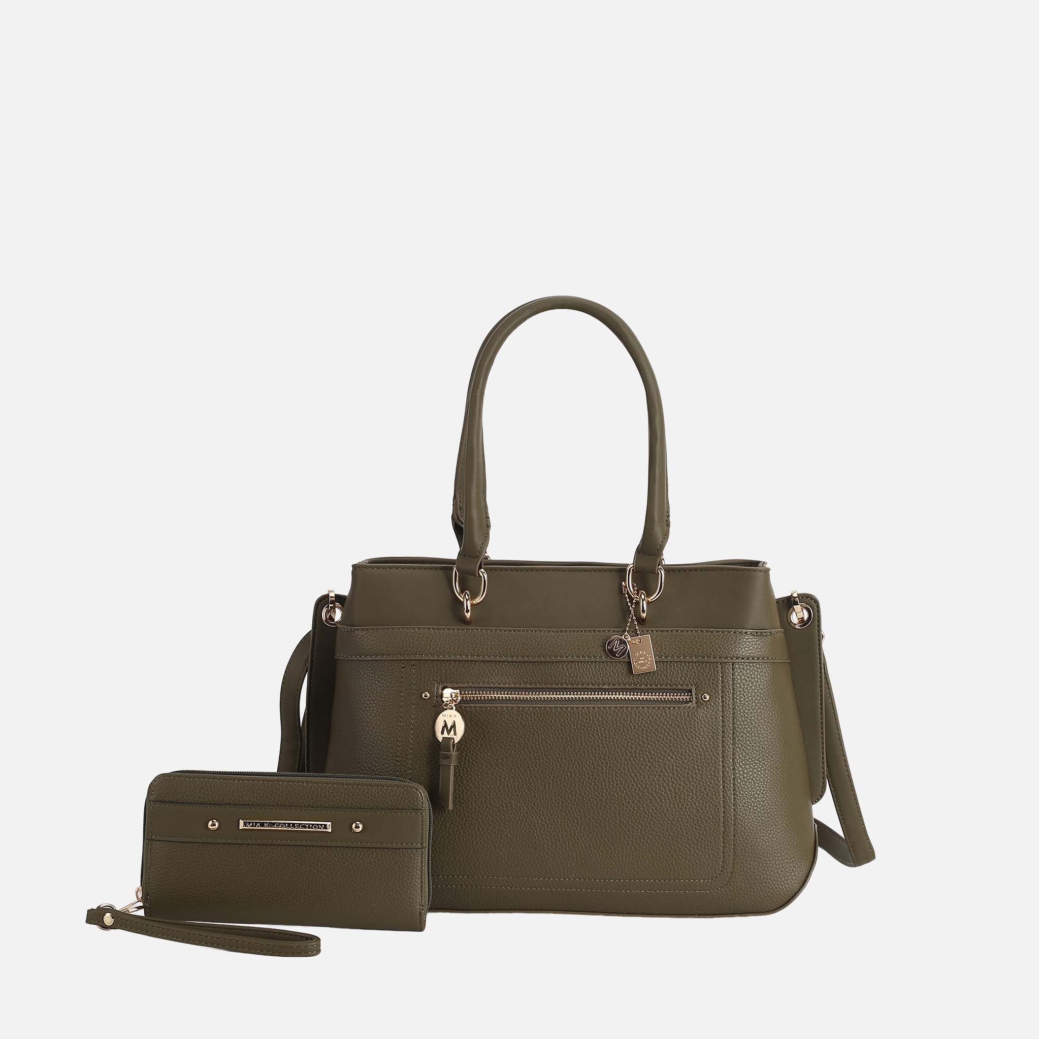 Gardenia Tote Bag and Wallet Set