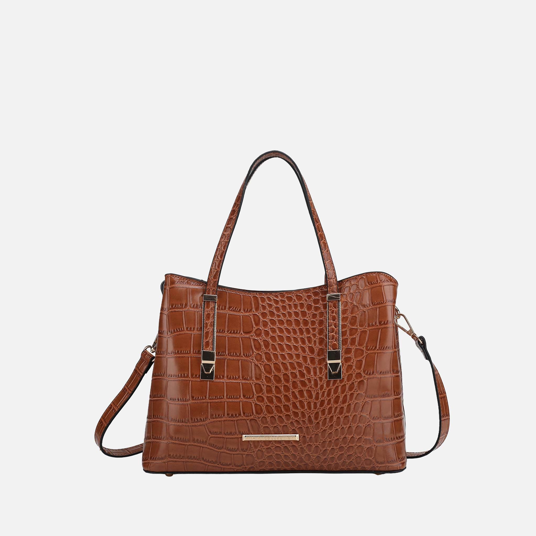 Aurelia Embossed Shoulder Bag