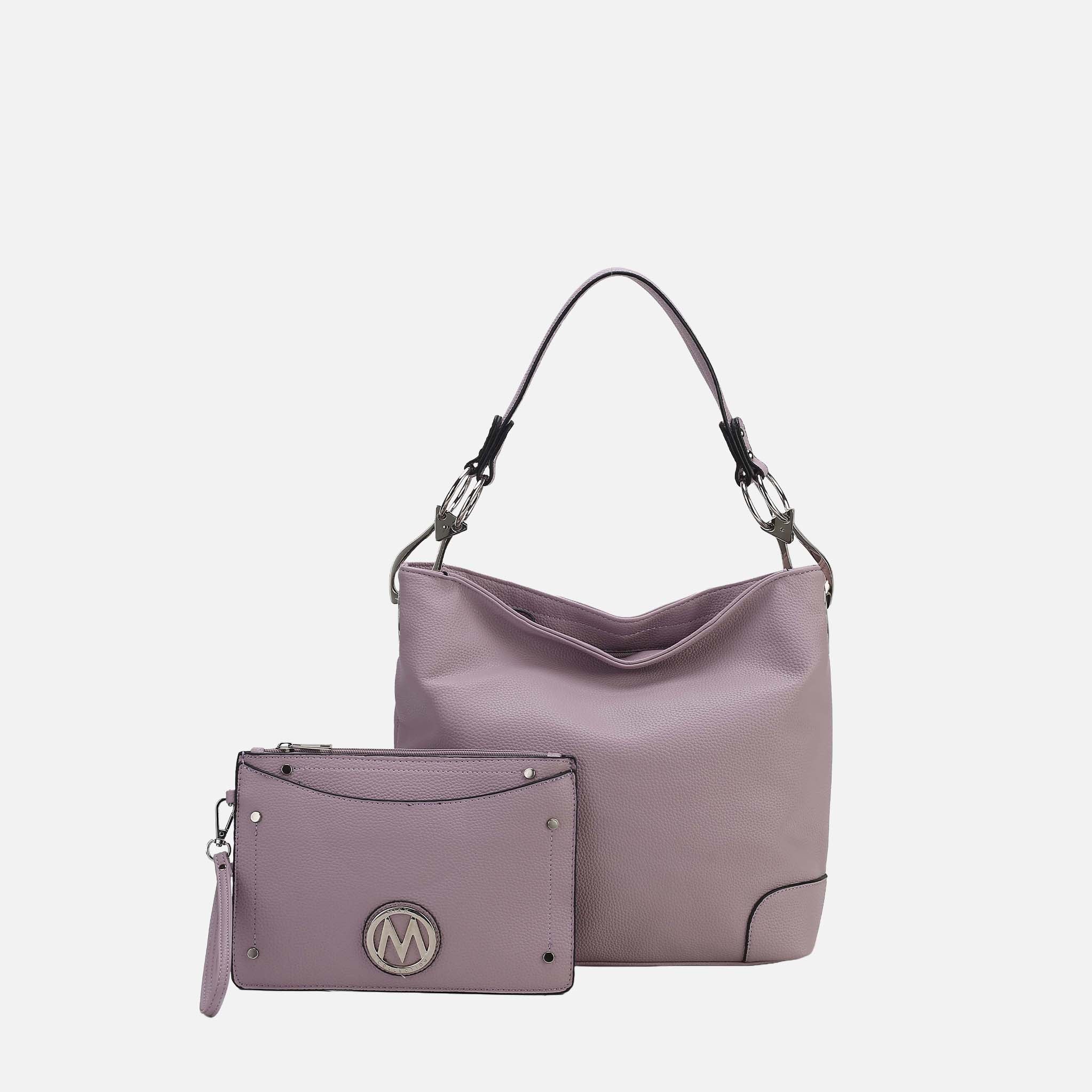 Viviana Hobo Bag and Wristlet Set