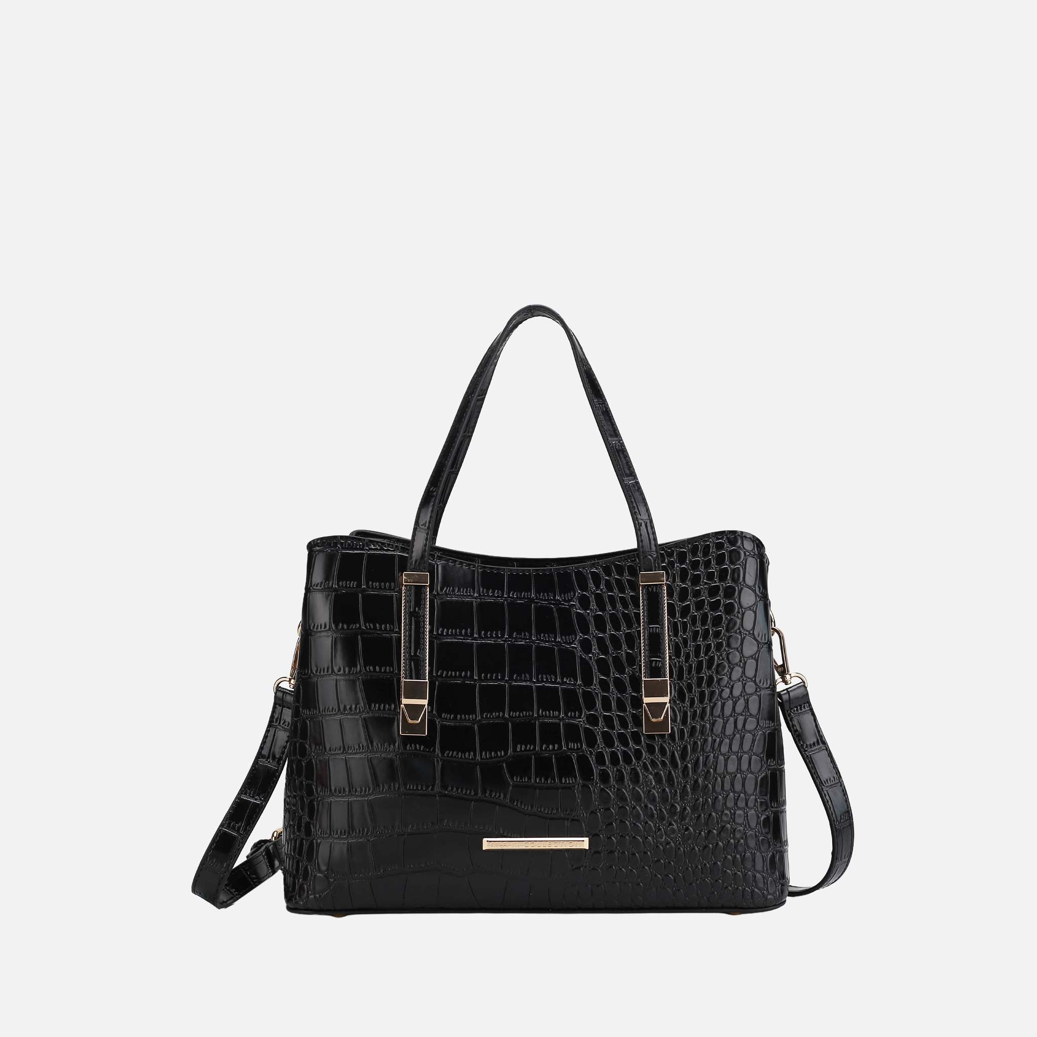 Aurelia Embossed Shoulder Bag