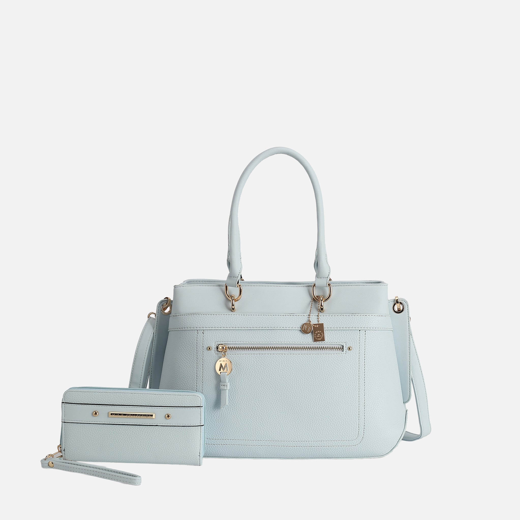 Gardenia Tote Bag and Wallet Set