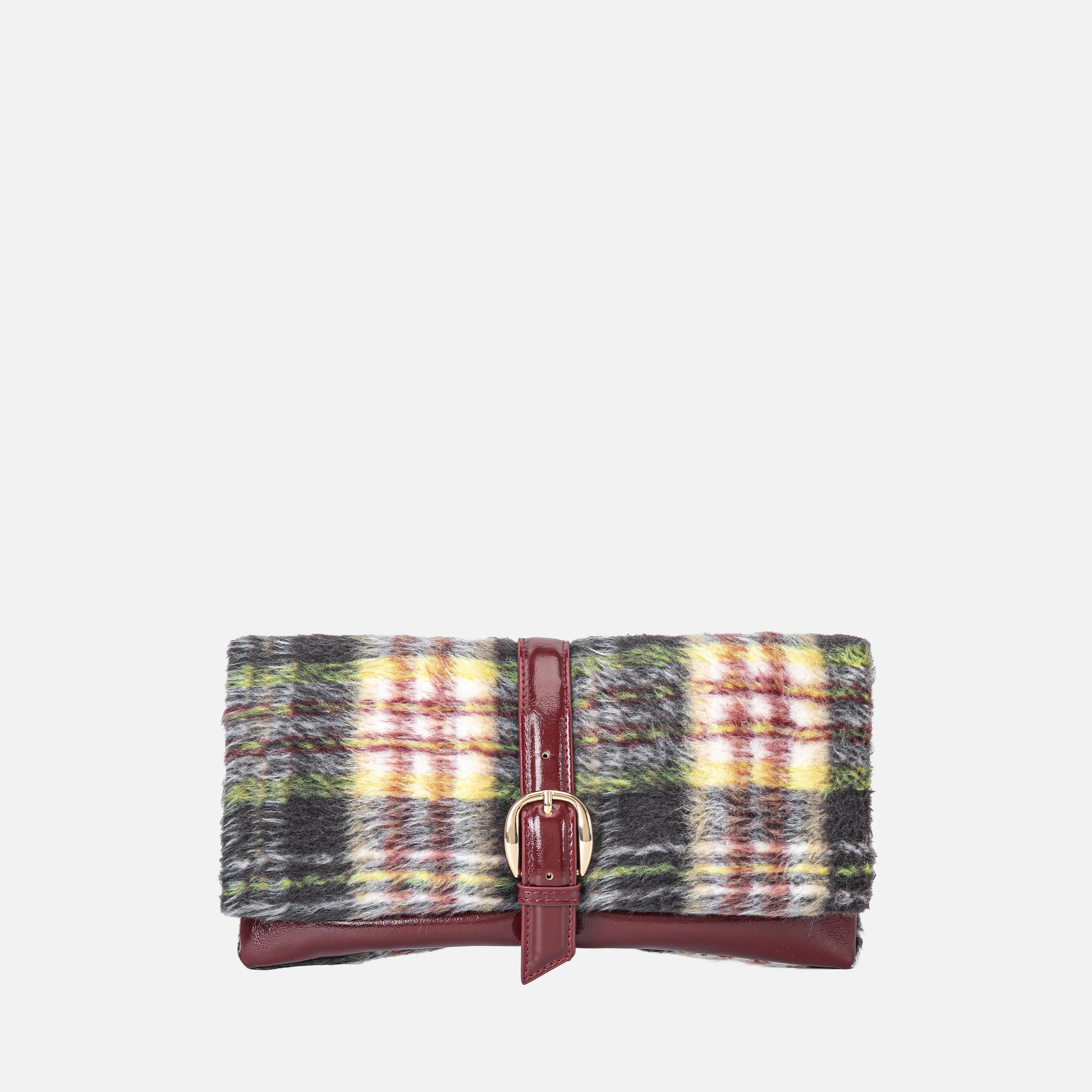 Koumei Faux Fur Clutch Bag