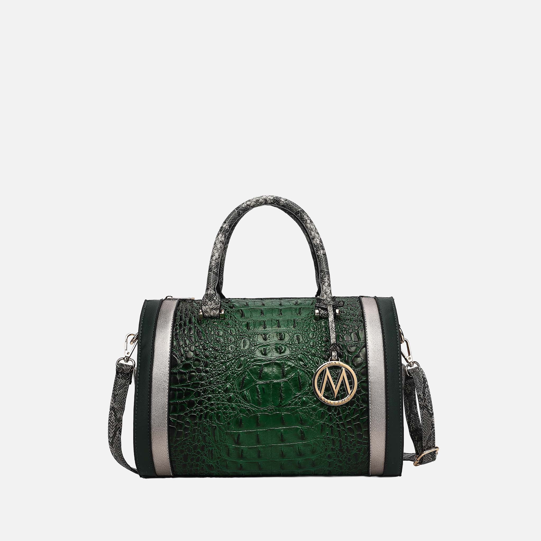 Eleanor Embossed Shoulder Bag