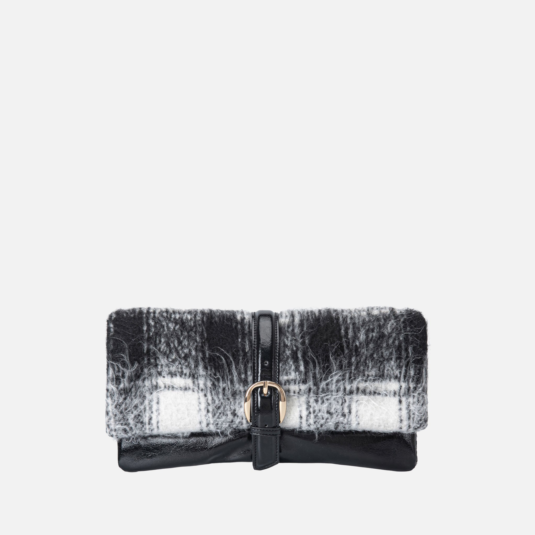 Koumei Faux Fur Clutch Bag