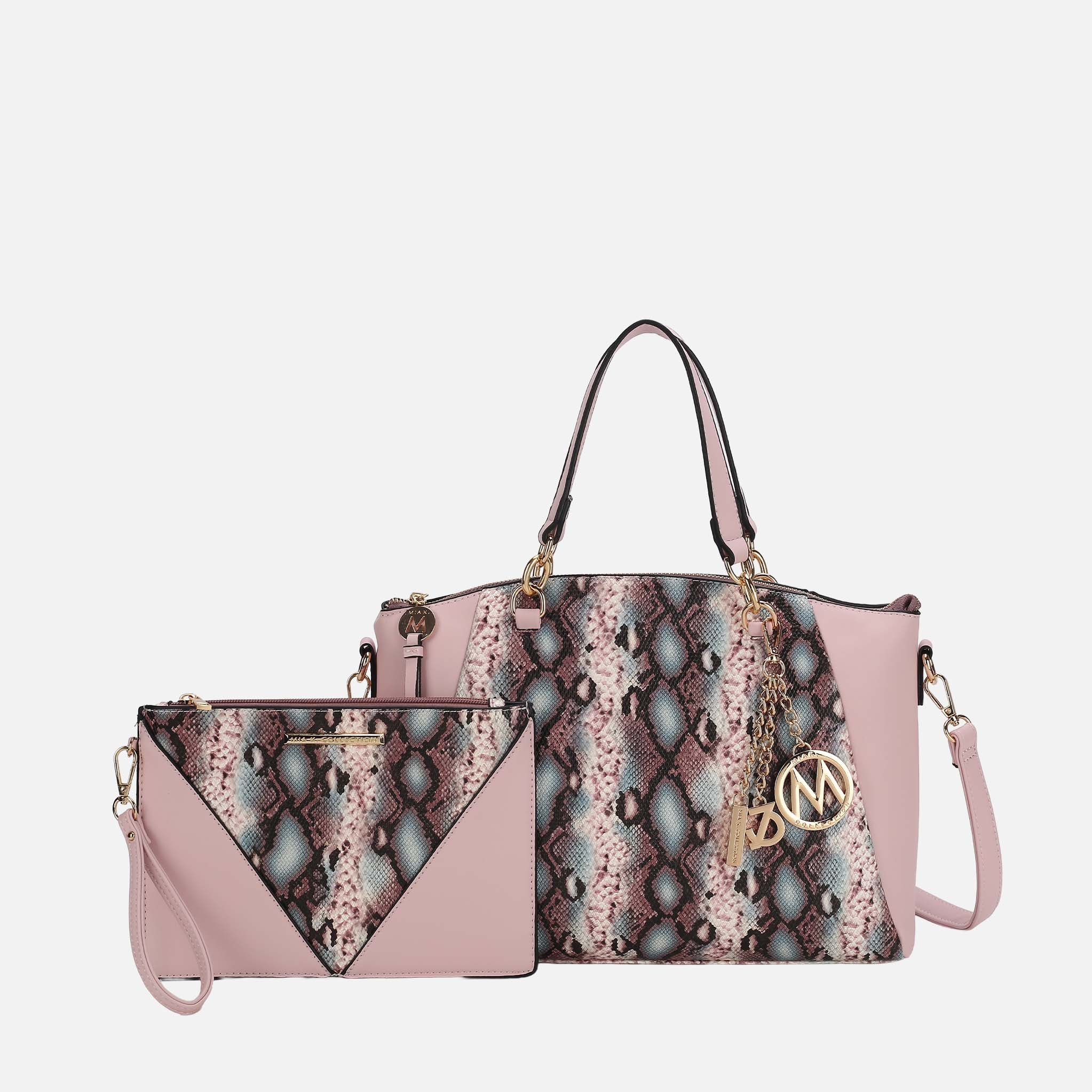 Addison Shoulder Bag and Wristlet Set