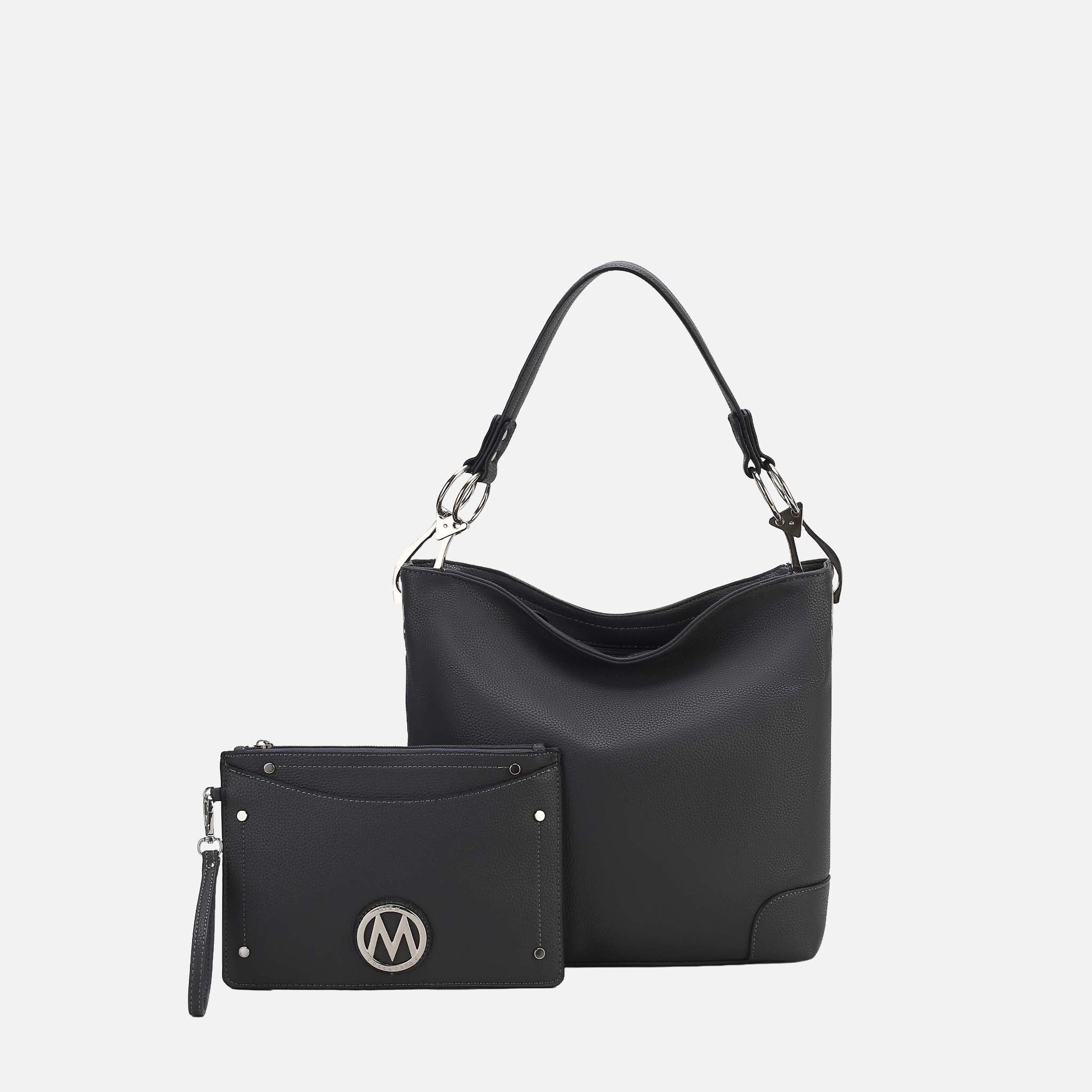 Viviana Hobo Bag and Wristlet Set