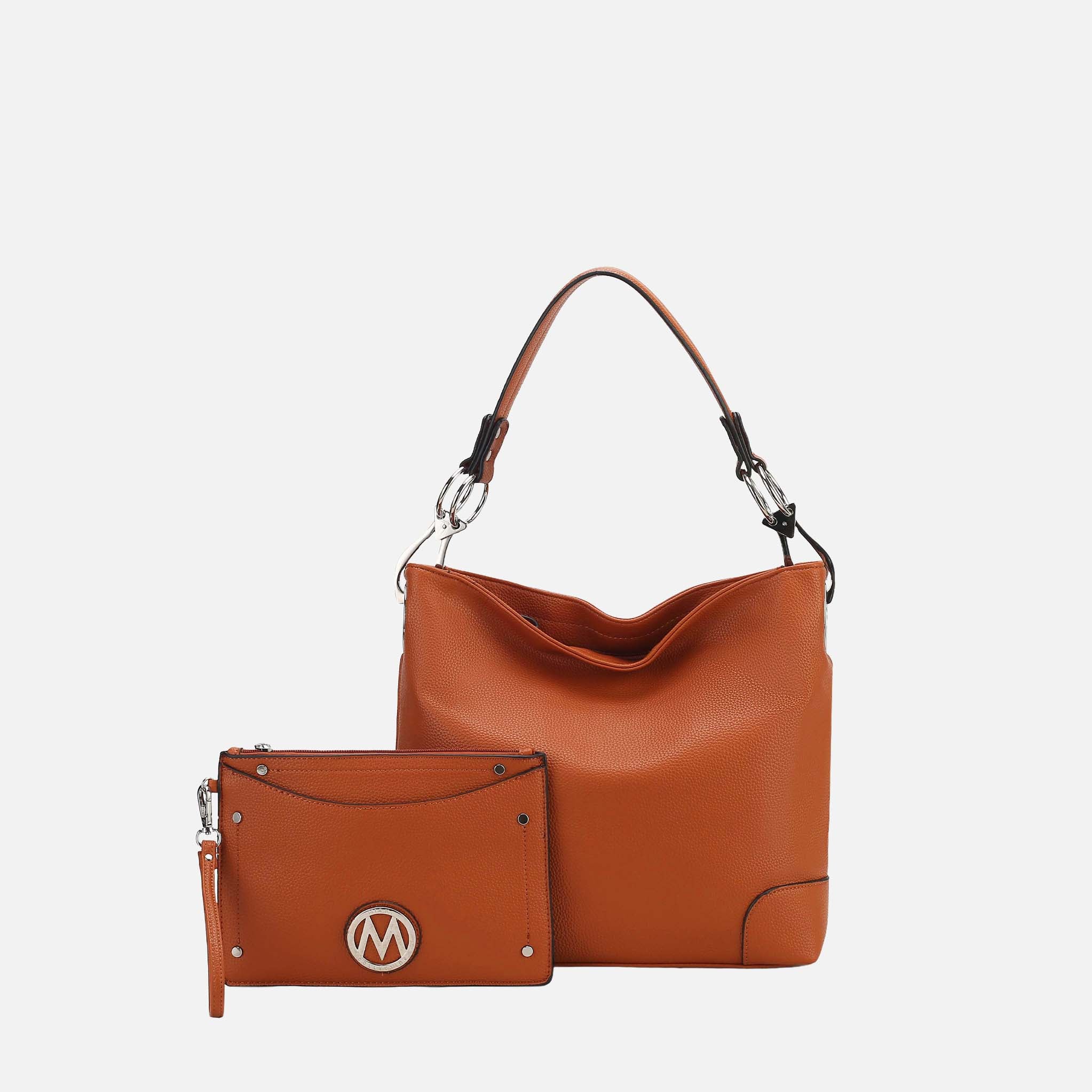 Viviana Hobo Bag and Wristlet Set
