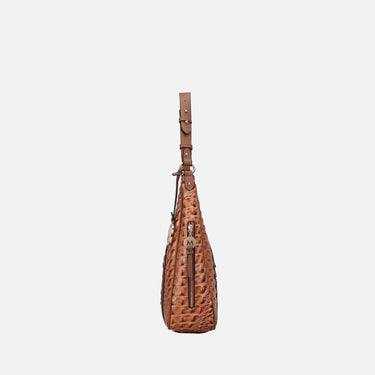Becket Embossed Shoulder Bag