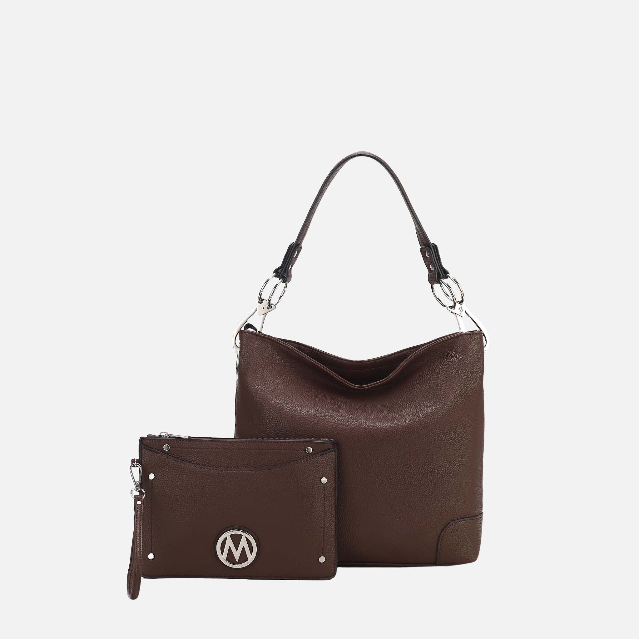 Viviana Hobo Bag and Wristlet Set