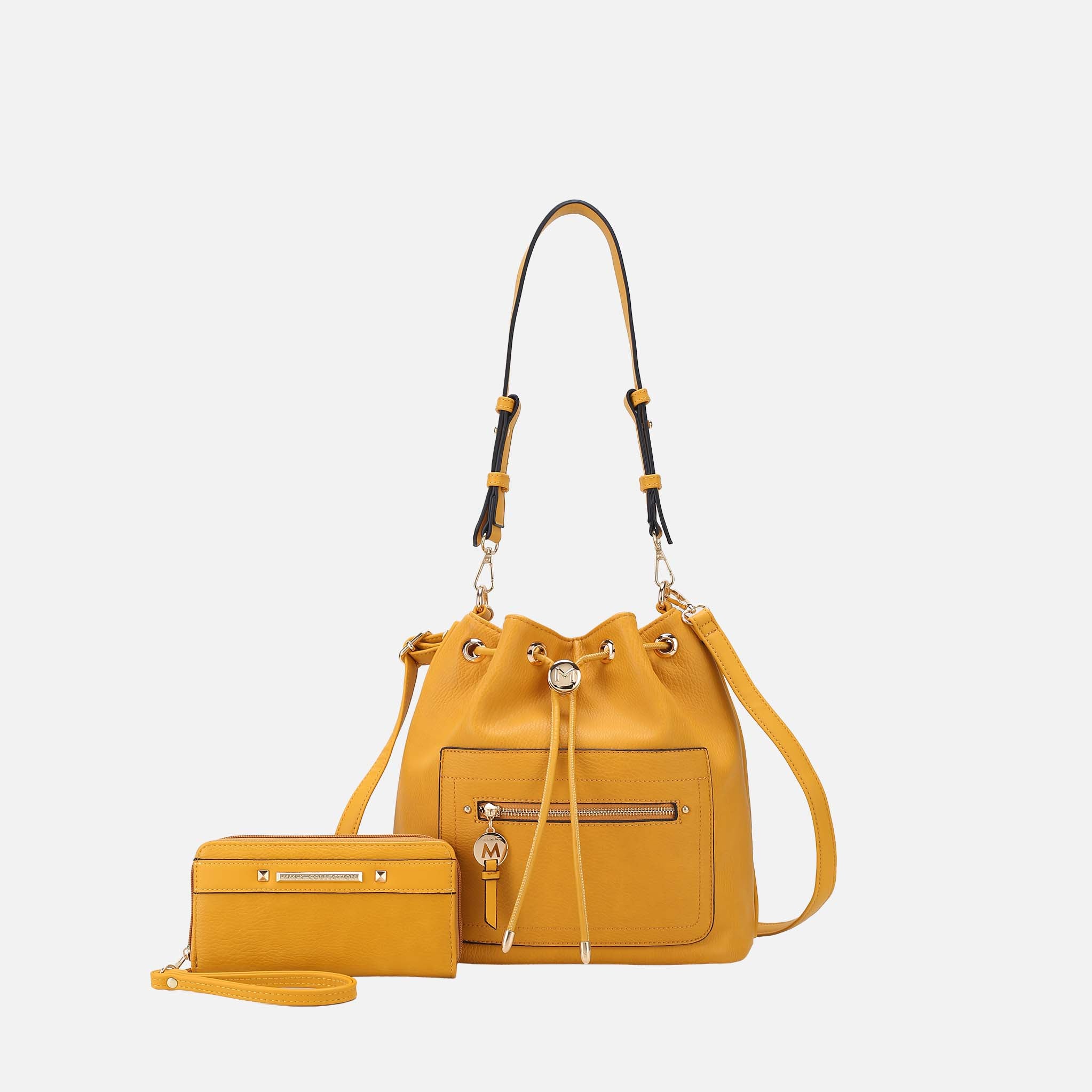 Larissa Bucket Bag and Wallet Set