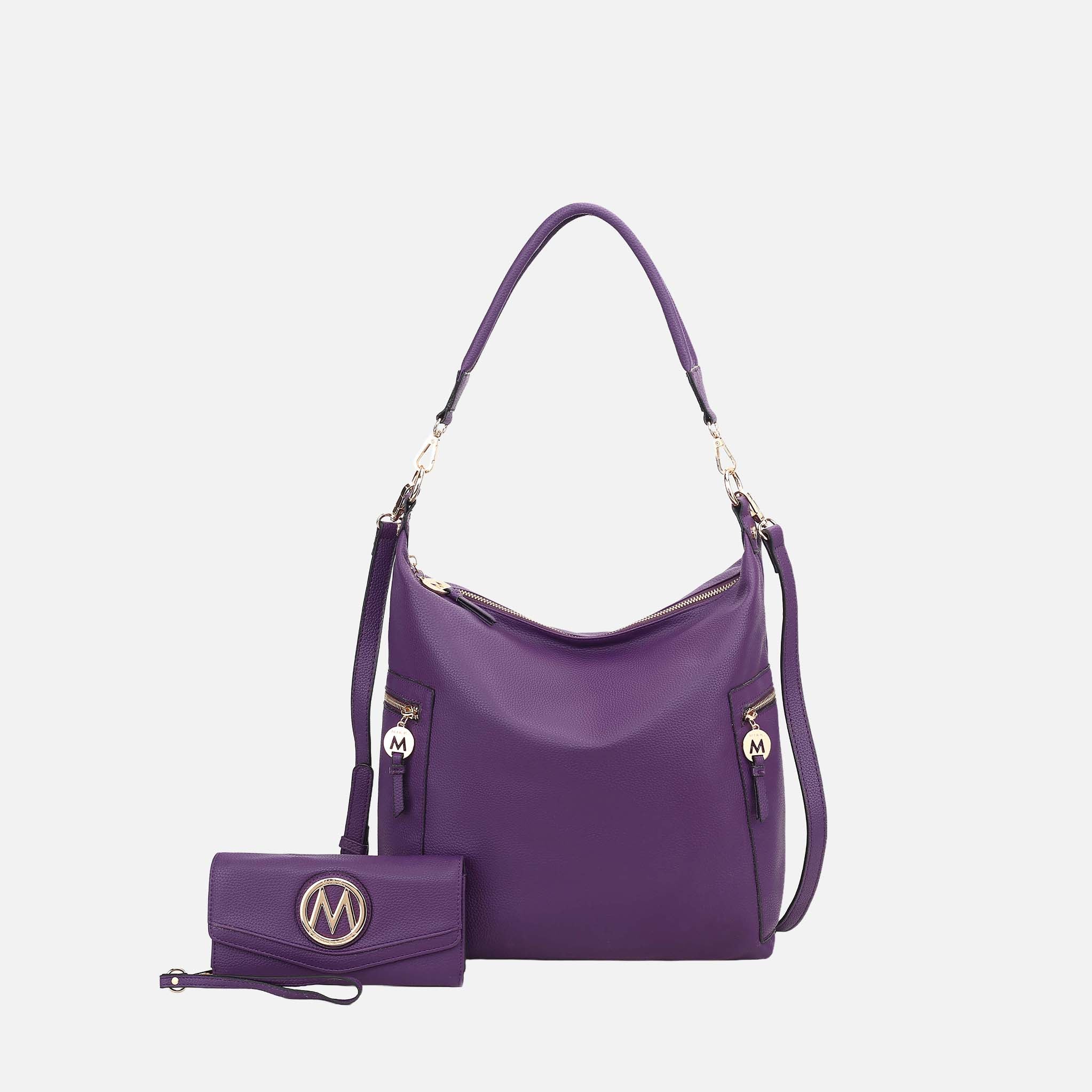 Ophelia Hobo Bag and Wallet Set