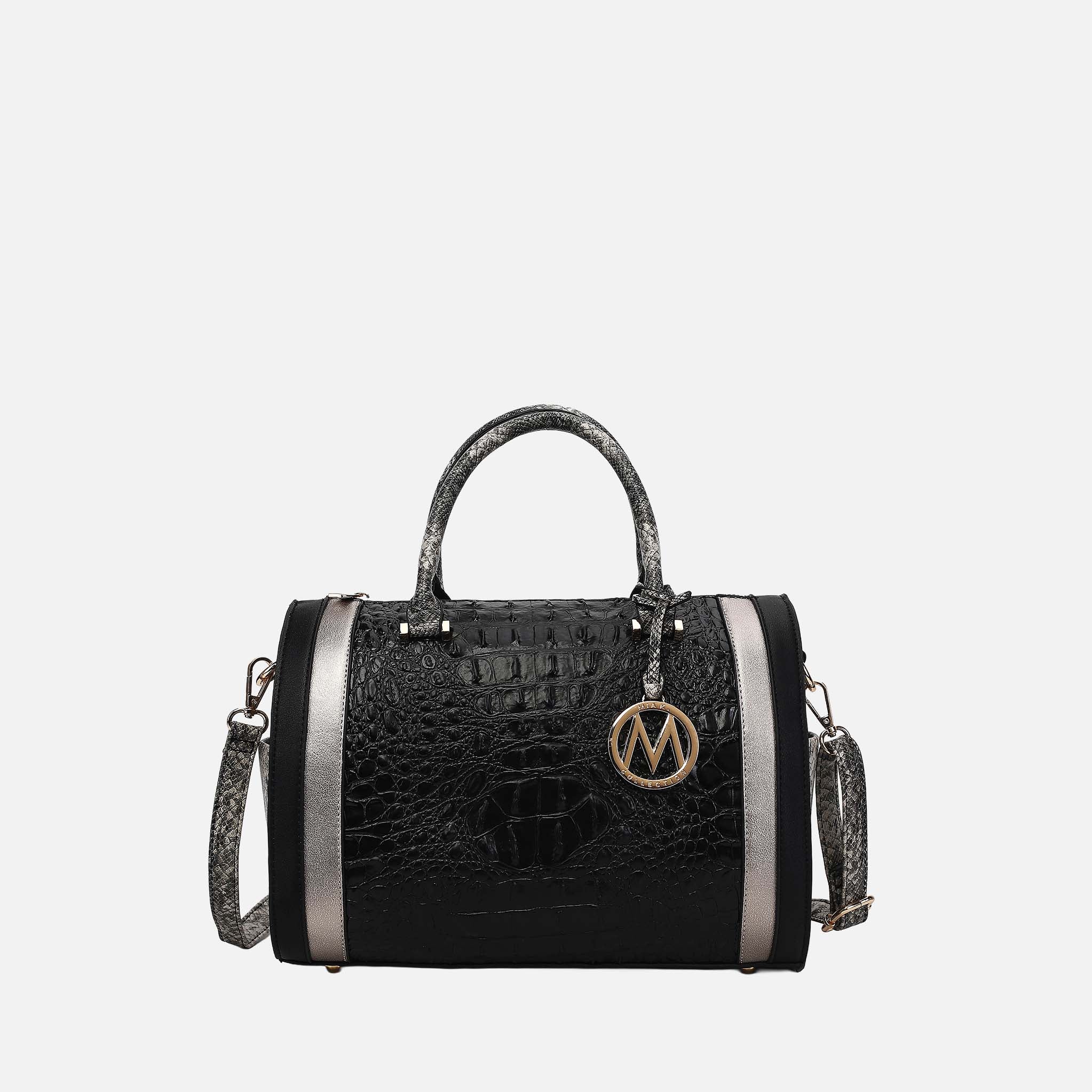 Eleanor Embossed Shoulder Bag