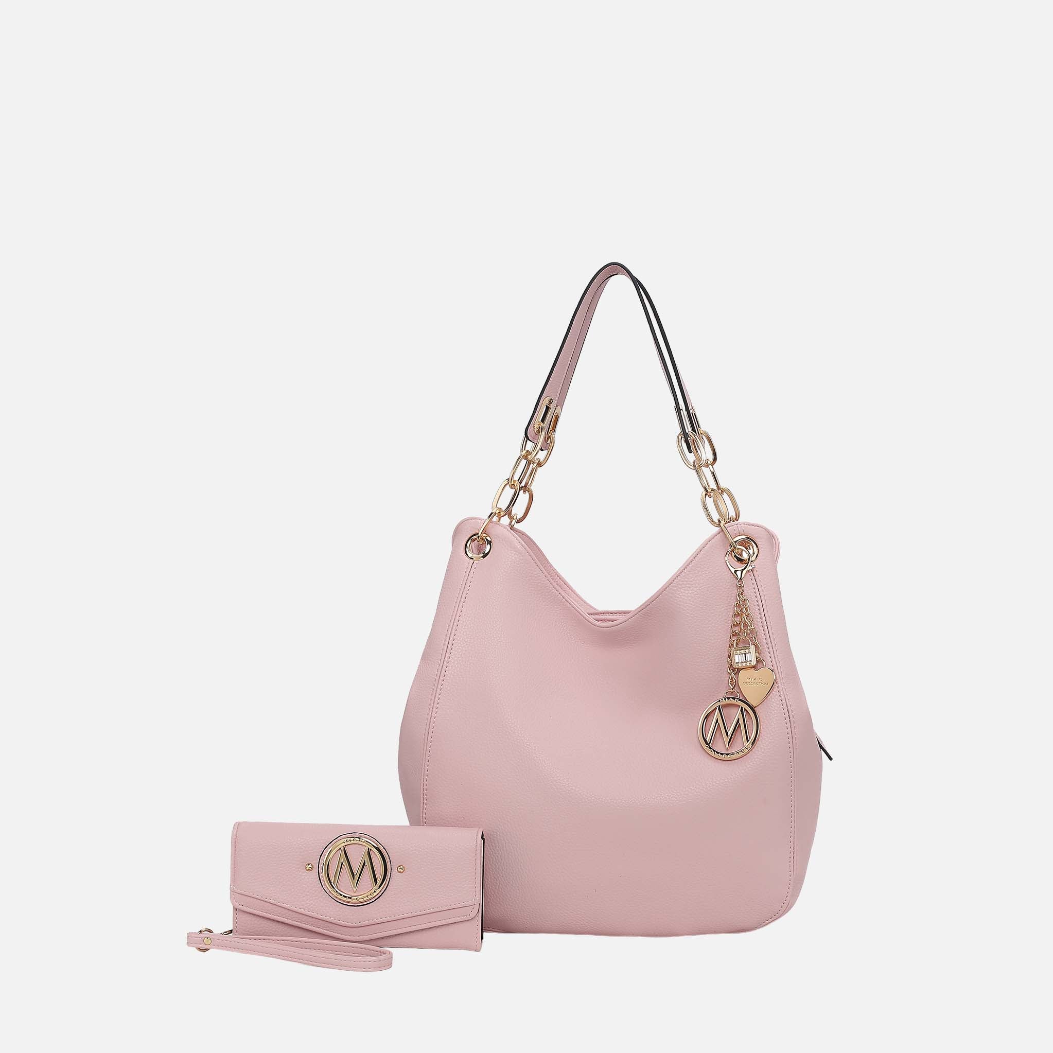 MKF Collection by Mia K. Ashley Hobo Bag for Women & Wristlet