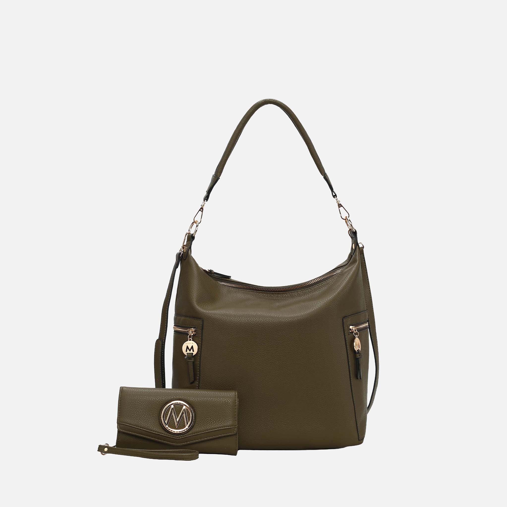 Ophelia Hobo Bag and Wallet Set