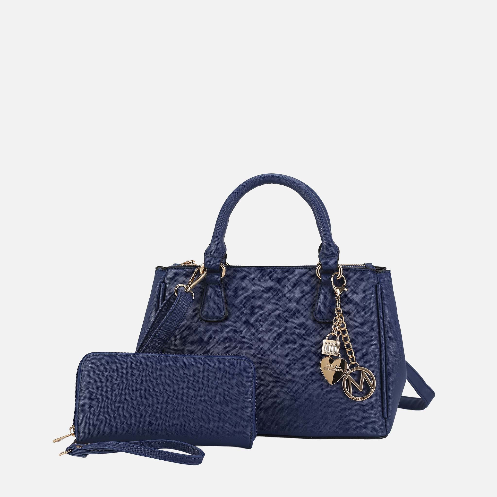 MKF Collection by Mia K. Ruth Shoulder Bag ,With Wristlet Wallet