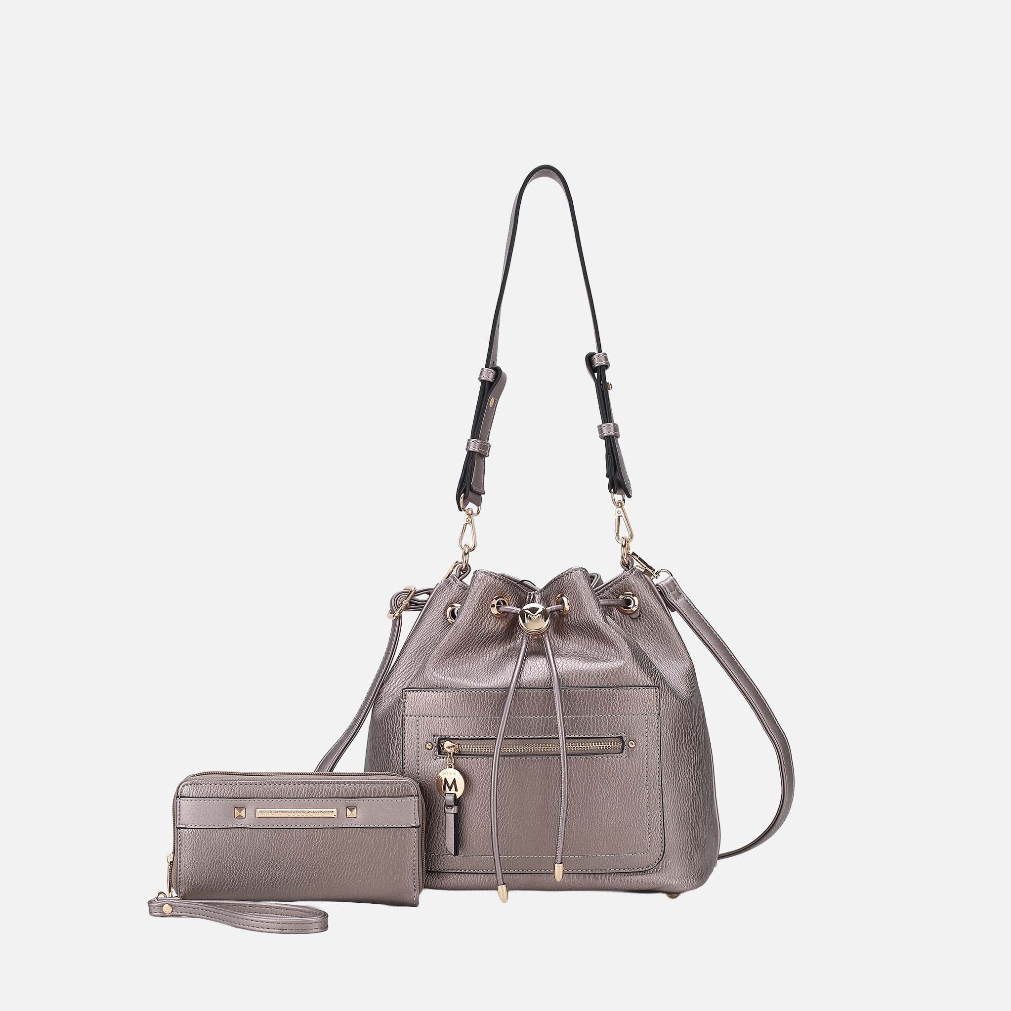 Larissa Bucket Bag and Wallet Set