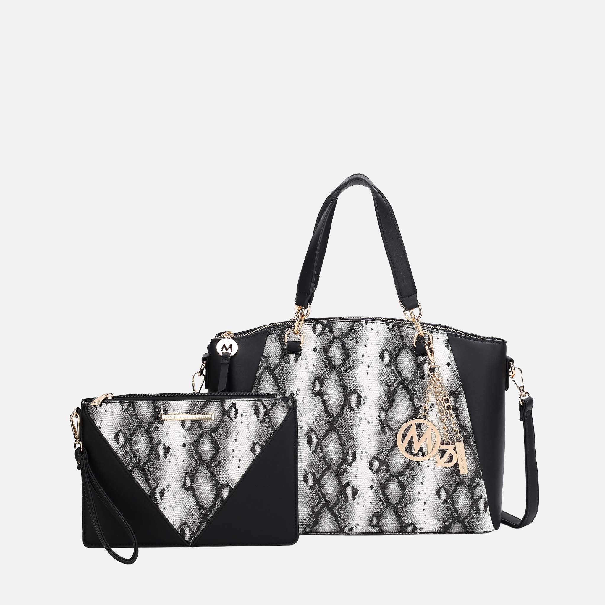 Addison Shoulder Bag and Wristlet Set
