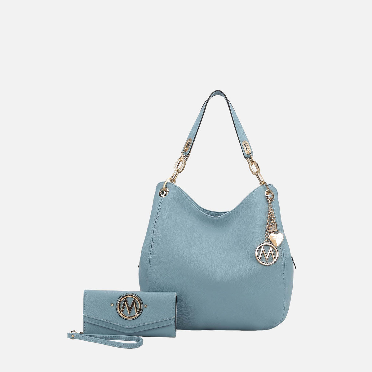 Ashley Hobo Bag and Wallet Set