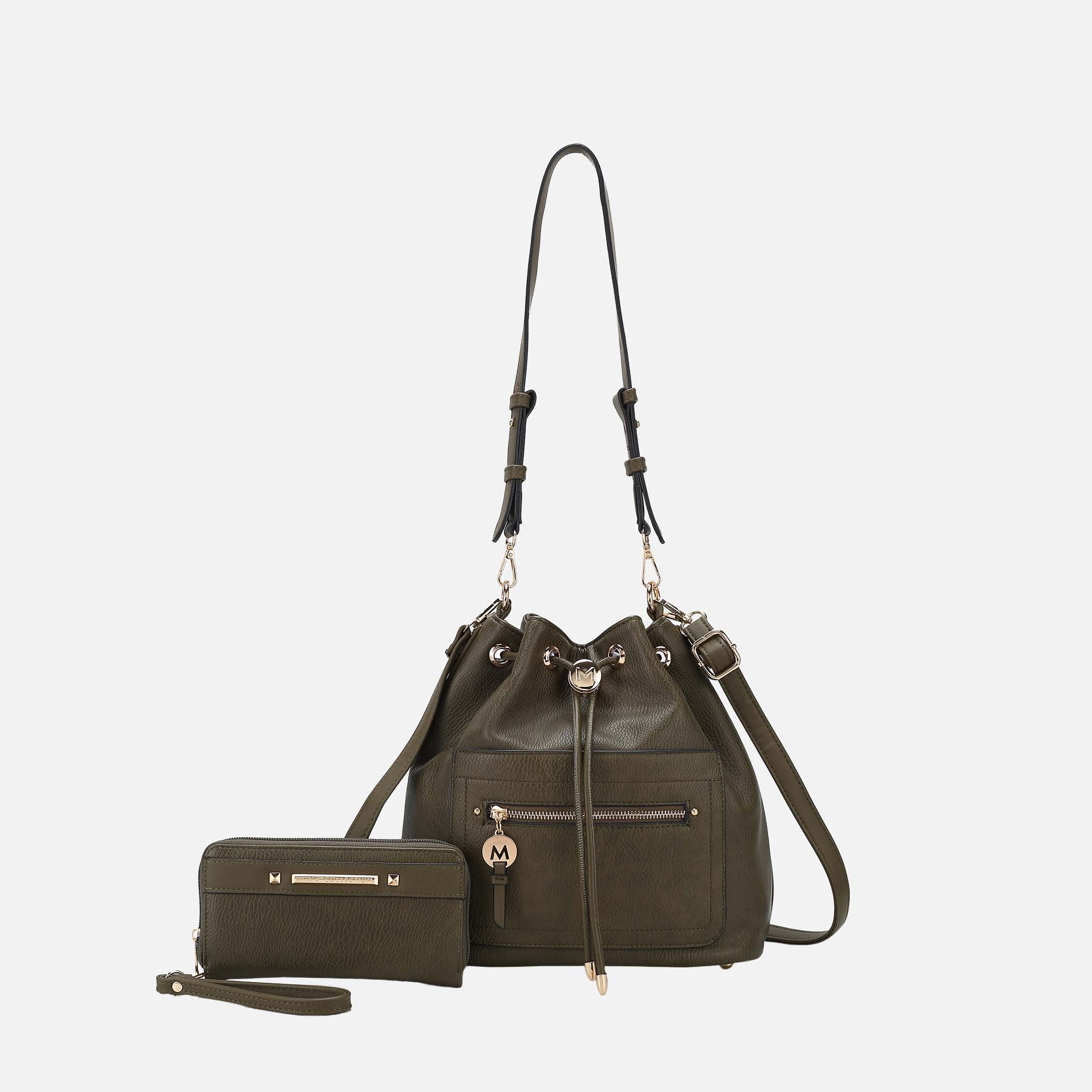 Larissa Bucket Bag and Wallet Set