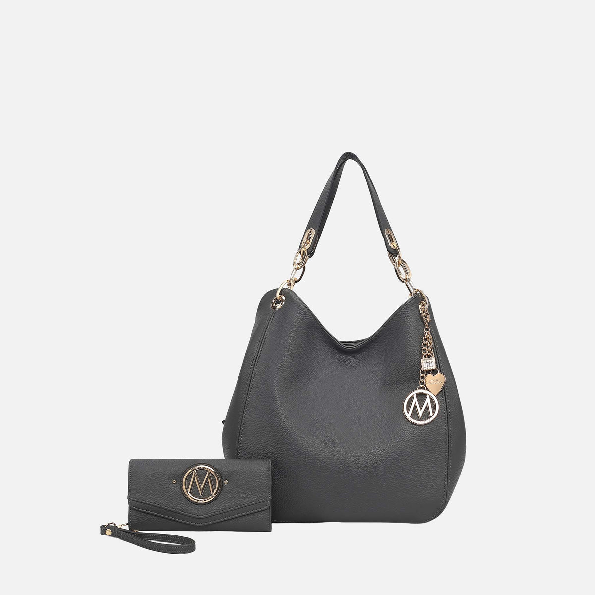 Ashley Hobo Bag and Wallet Set