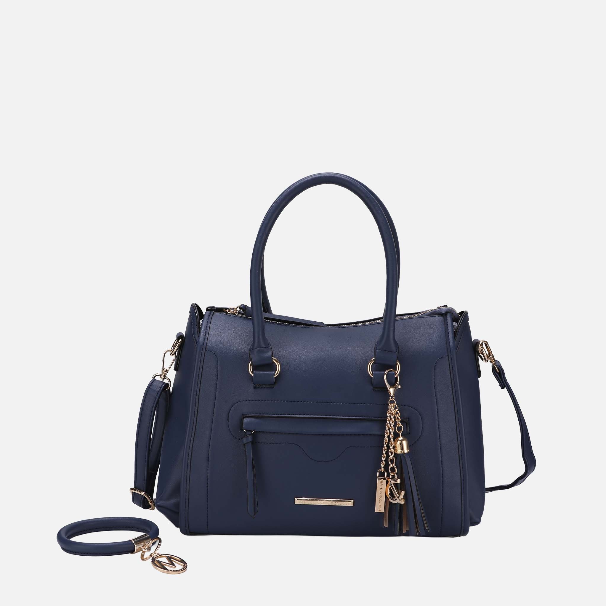 Valeria Shoulder Bag and Bracelet Keyring