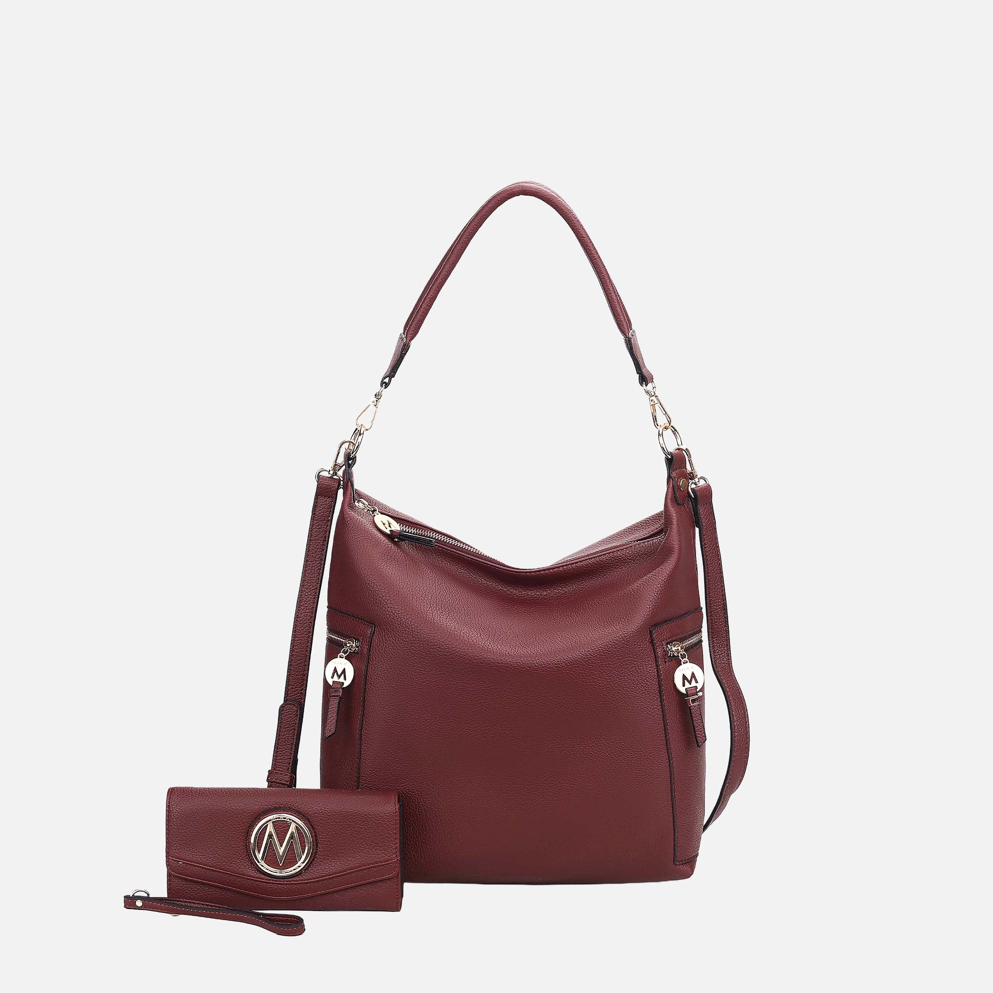Ophelia Hobo Bag and Wallet Set