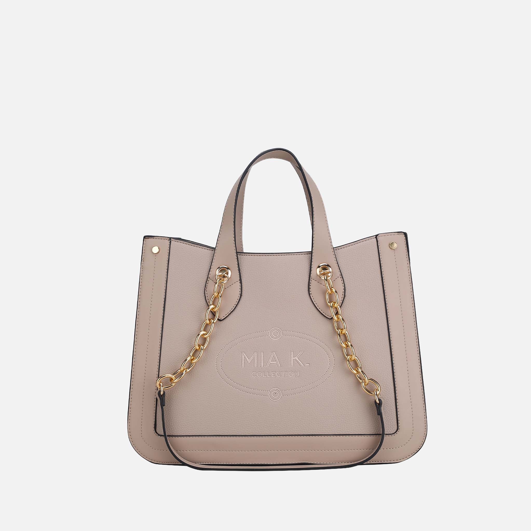 Borsa Tote MKF Collection Janise – Pelle Vegana Effetto Coccodrillo Ombre, Tracolla Regolabile, Capiente, Con Cerniera