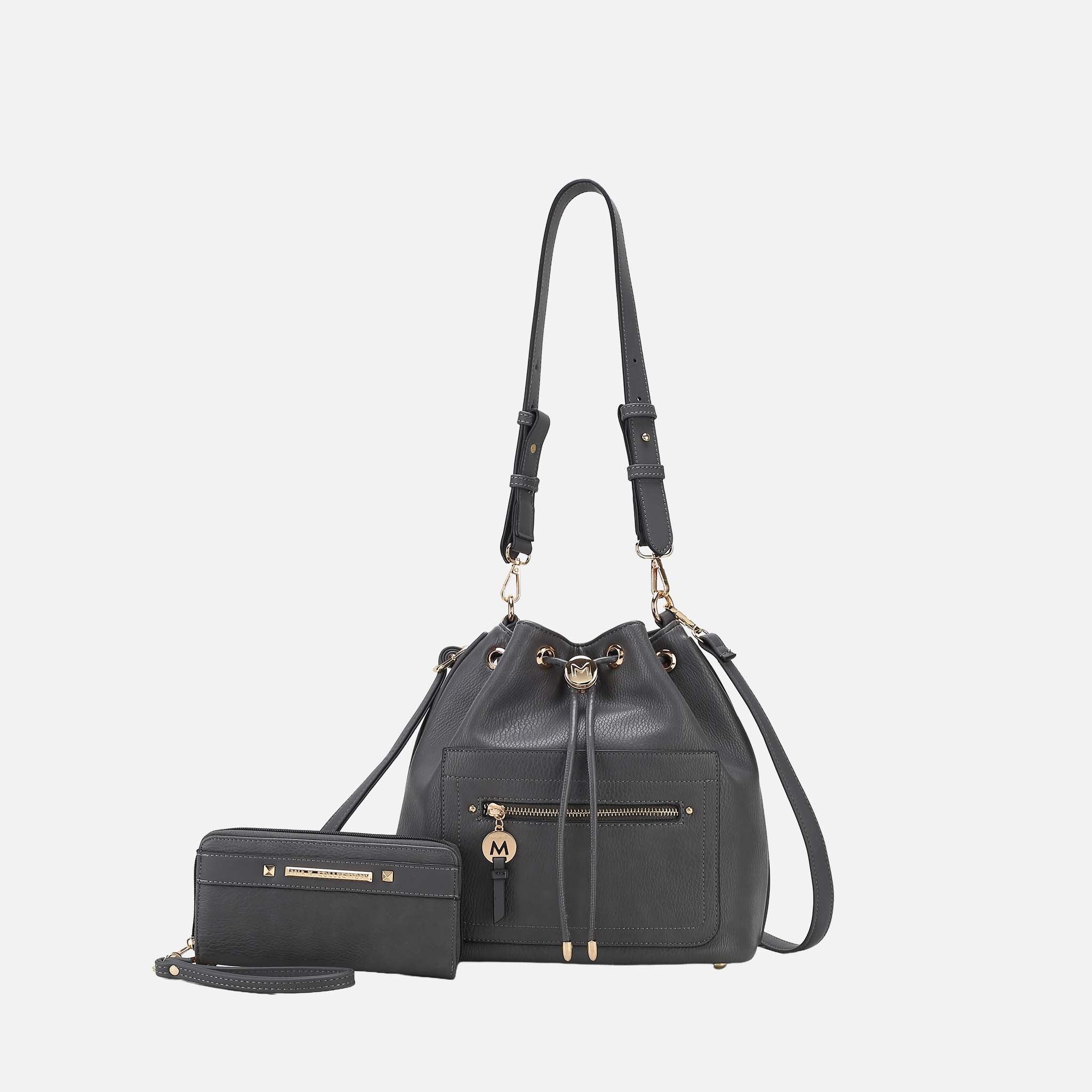 Larissa Bucket Bag and Wallet Set