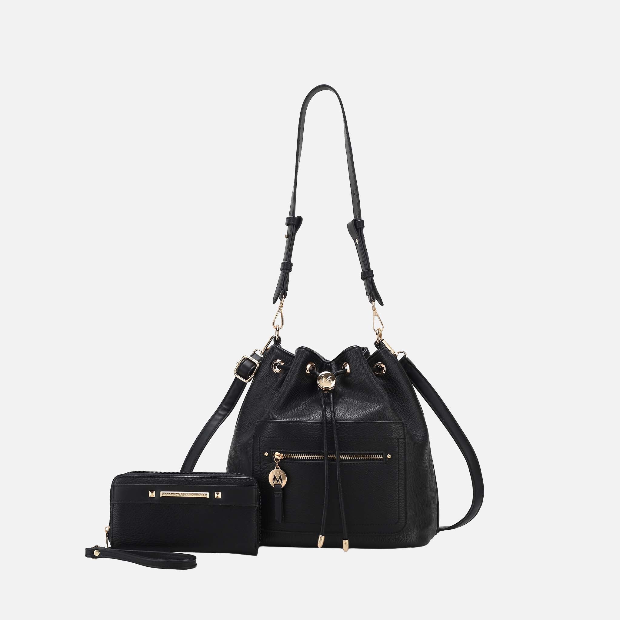 Larissa Bucket Bag and Wallet Set