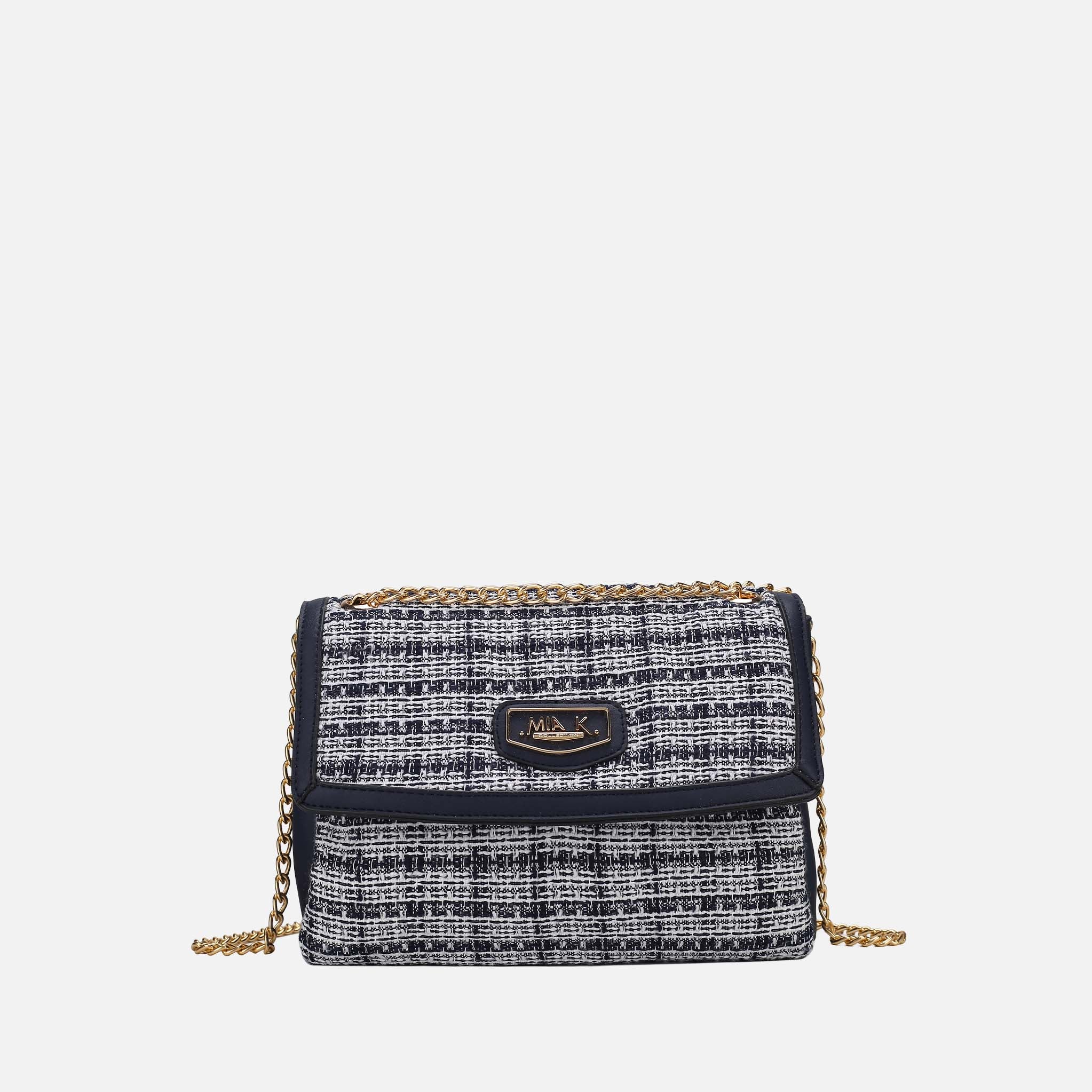 Mackenzie Tweed Womens Shoulder Bag