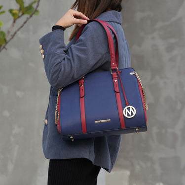 Amy Color-Block Shoulder Bag