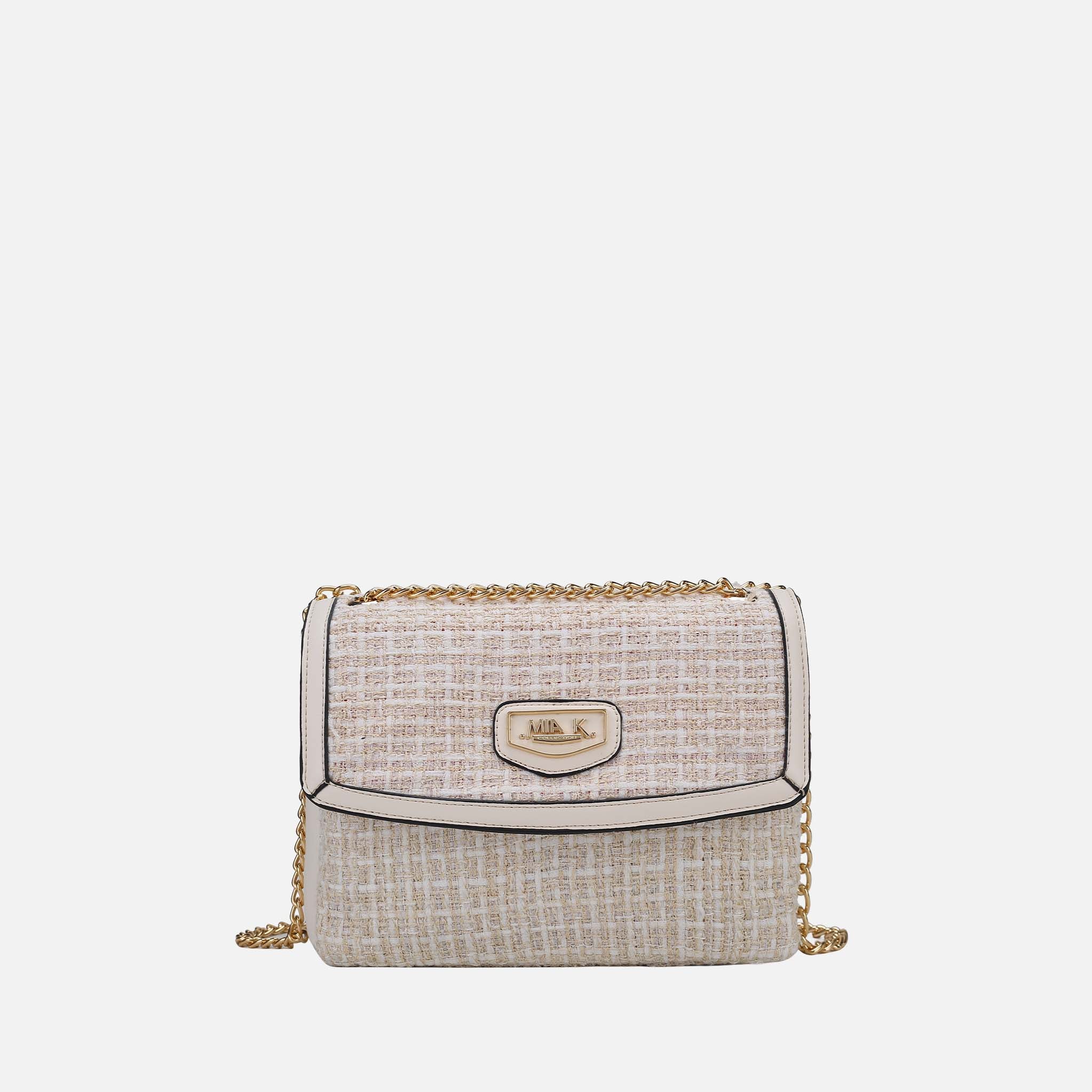 Mackenzie Tweed Womens Shoulder Bag