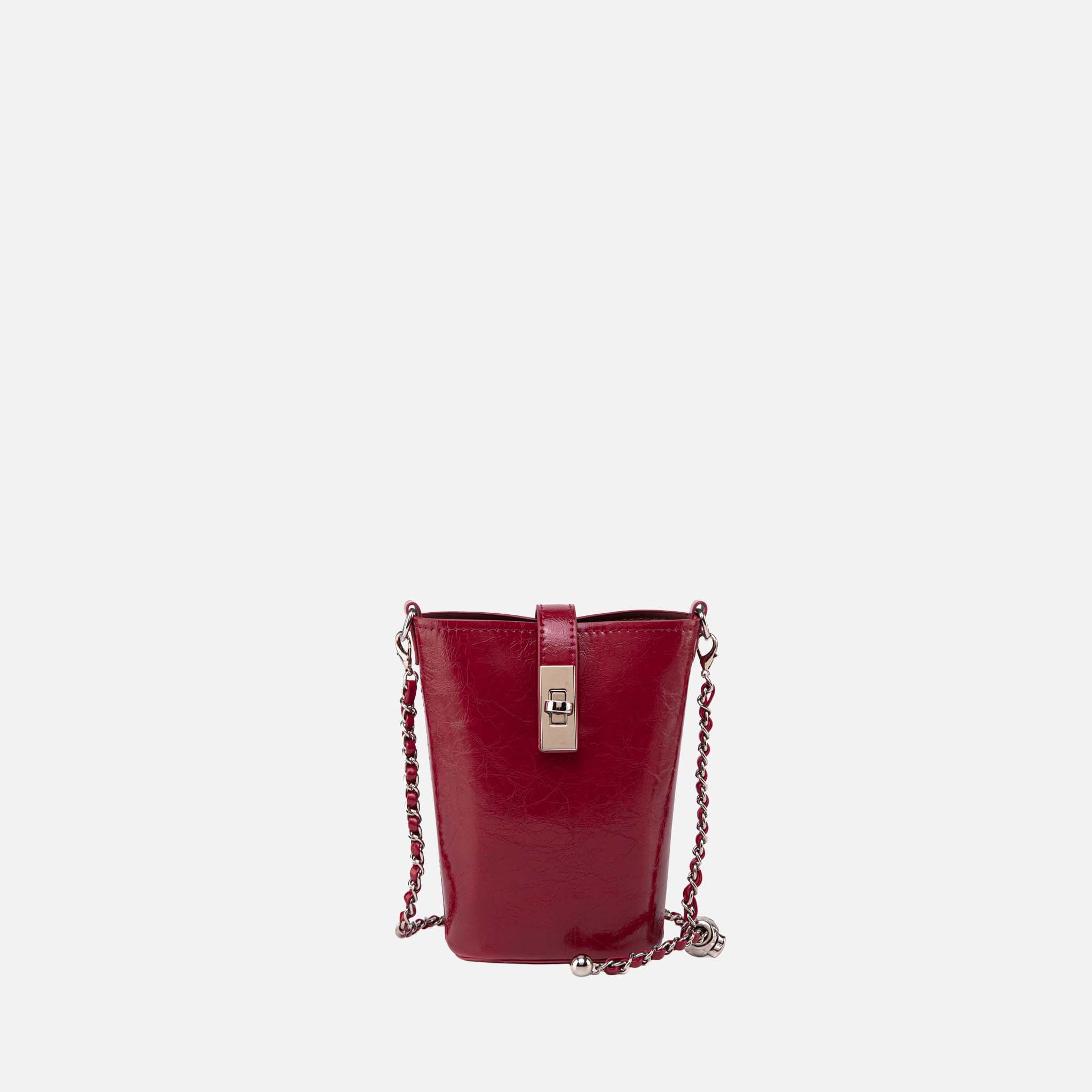 Evelina Mini Bucket Bag