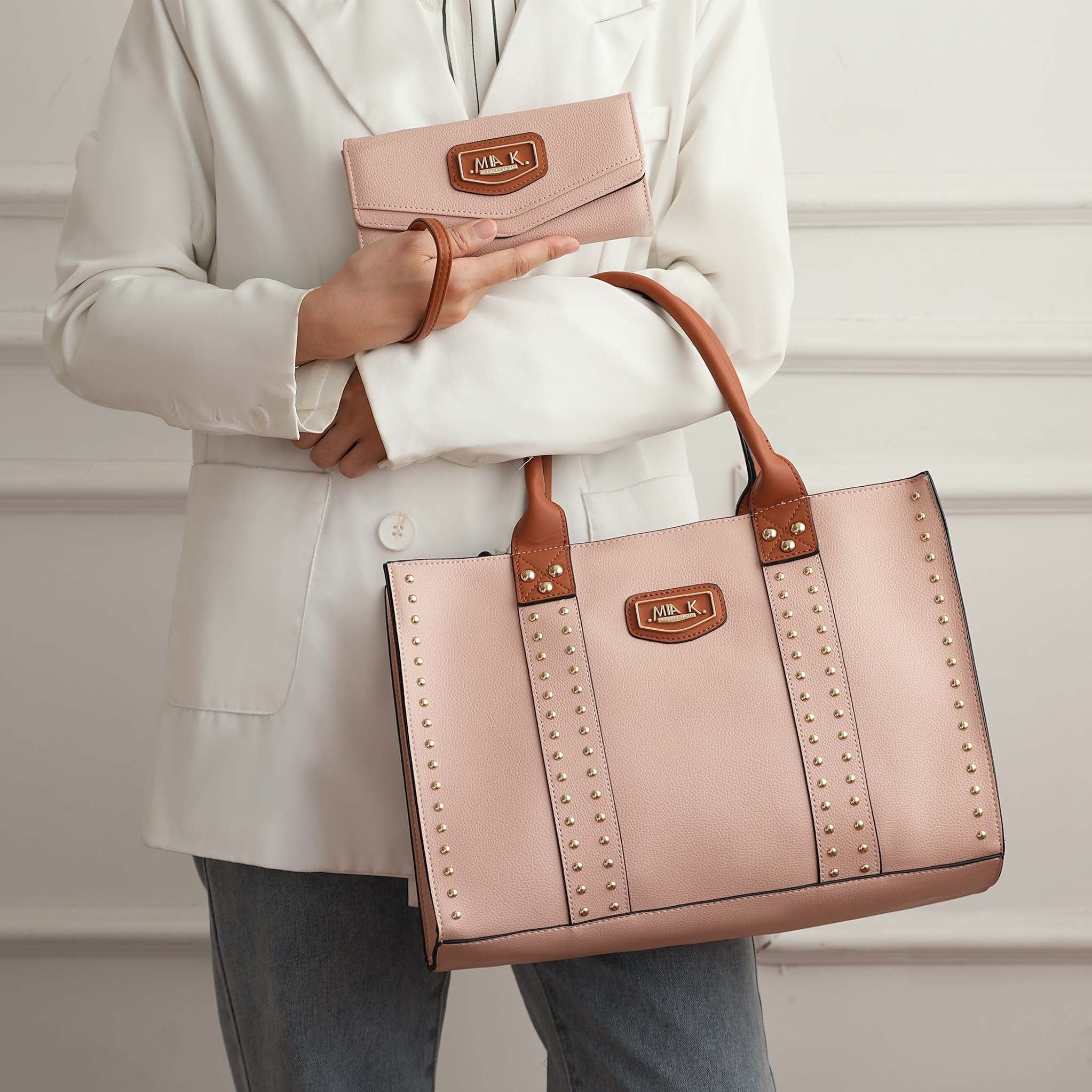 Davina Tote Bag and Wallet Set