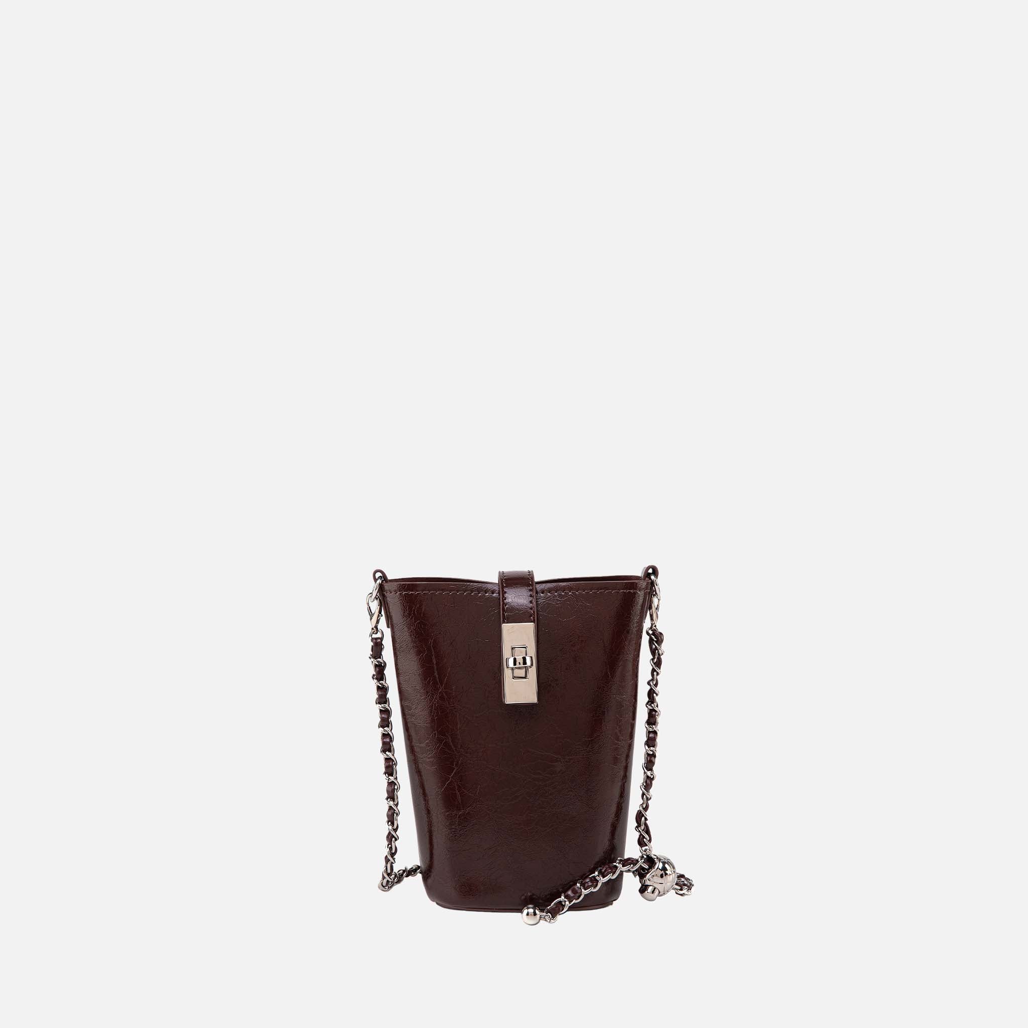 Evelina Mini Bucket Bag