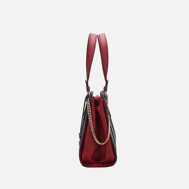 Amy Color-Block Shoulder Bag