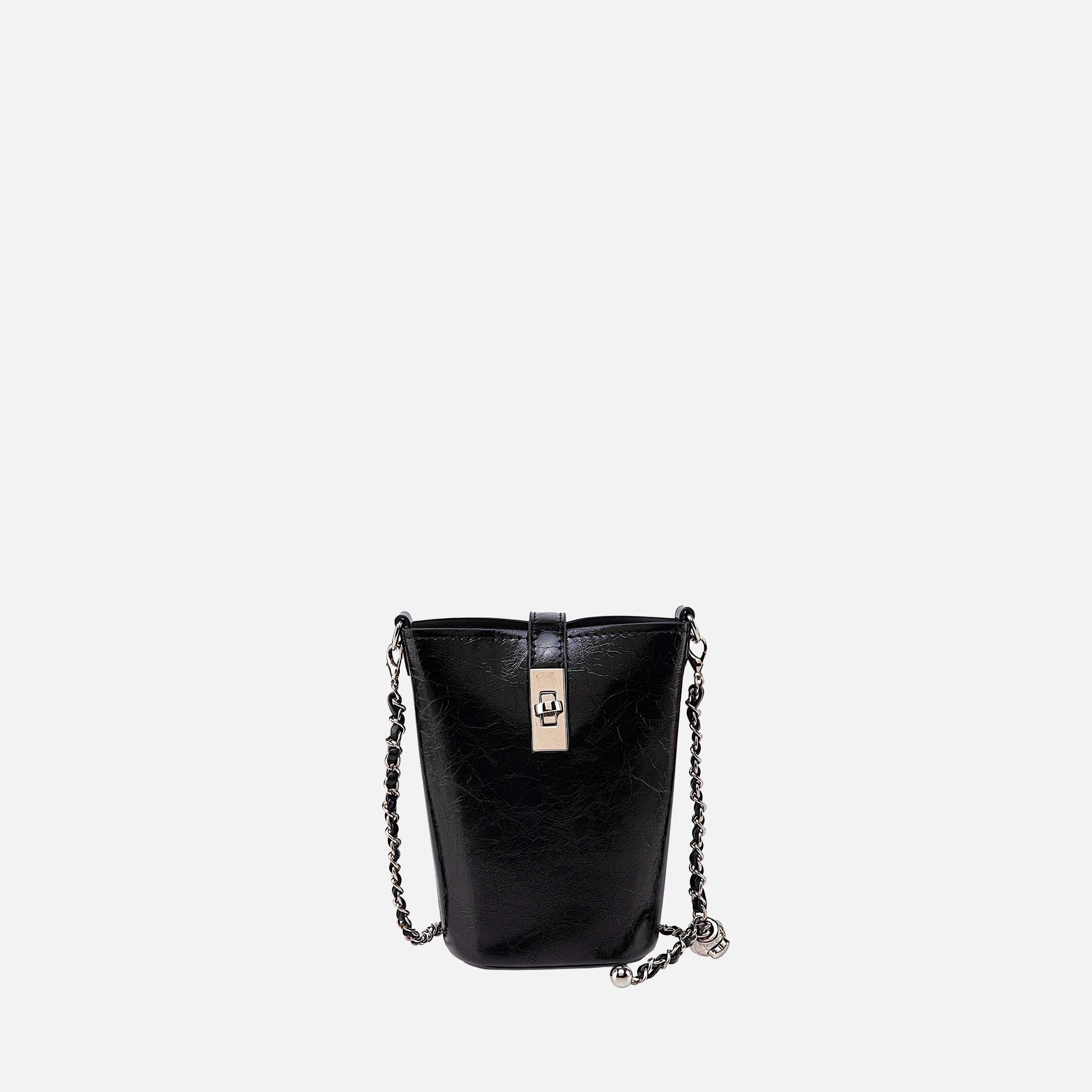 Evelina Mini Bucket Bag