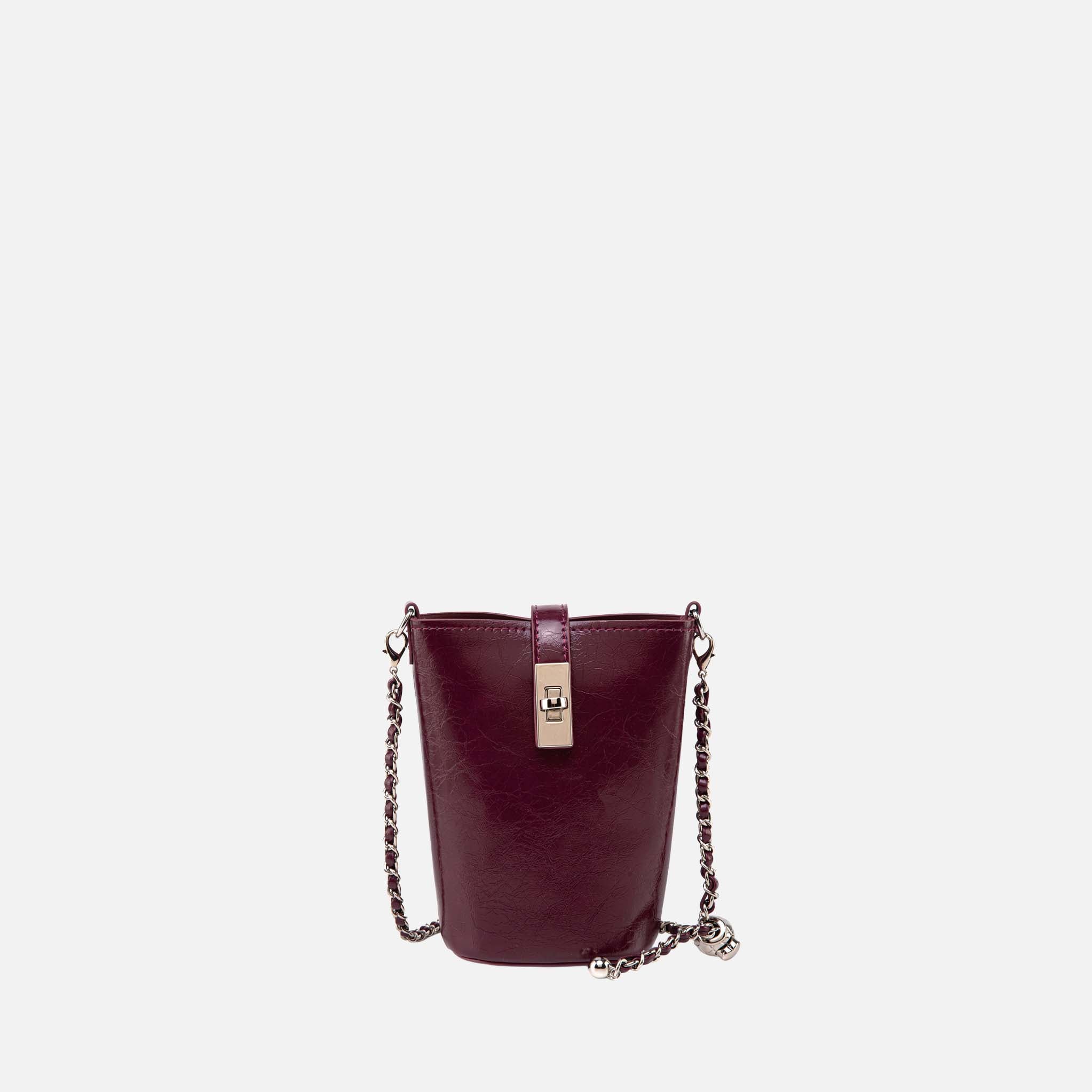 Evelina Mini Bucket Bag