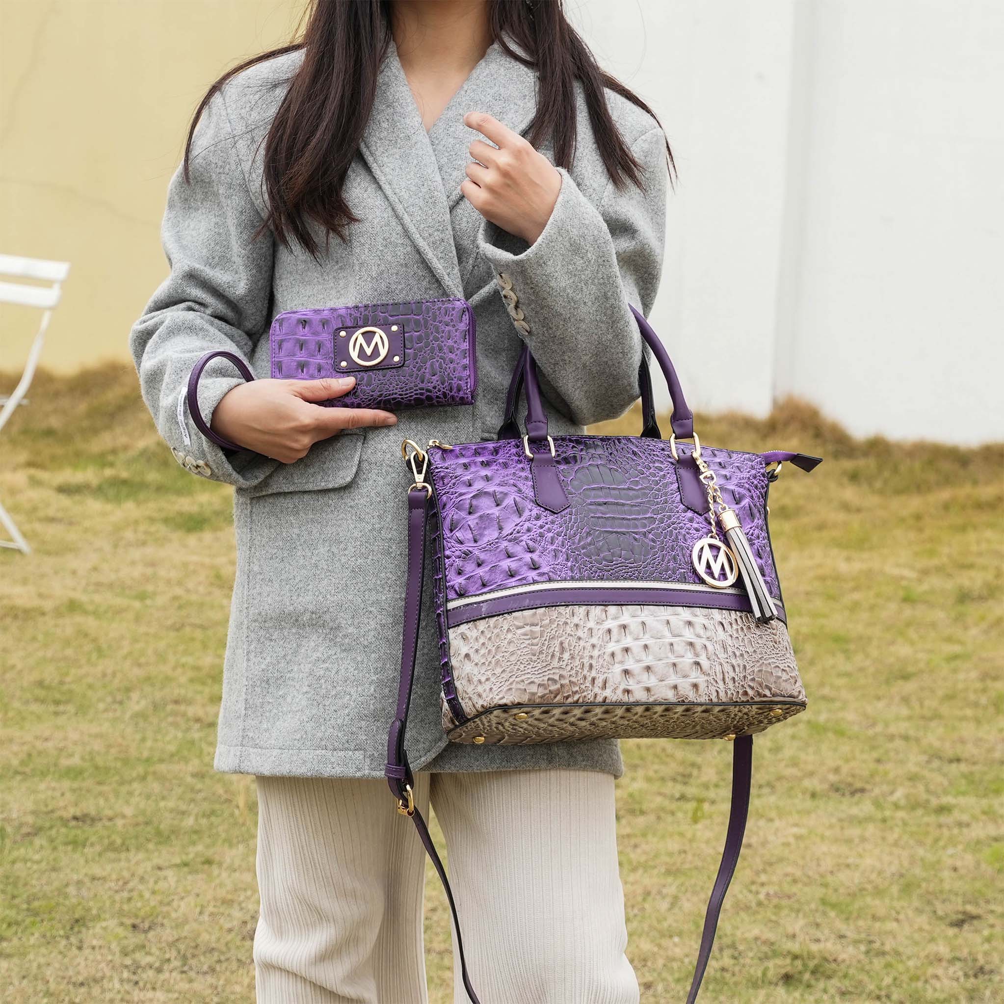 Autumn Tote Bag and Wallet Set
