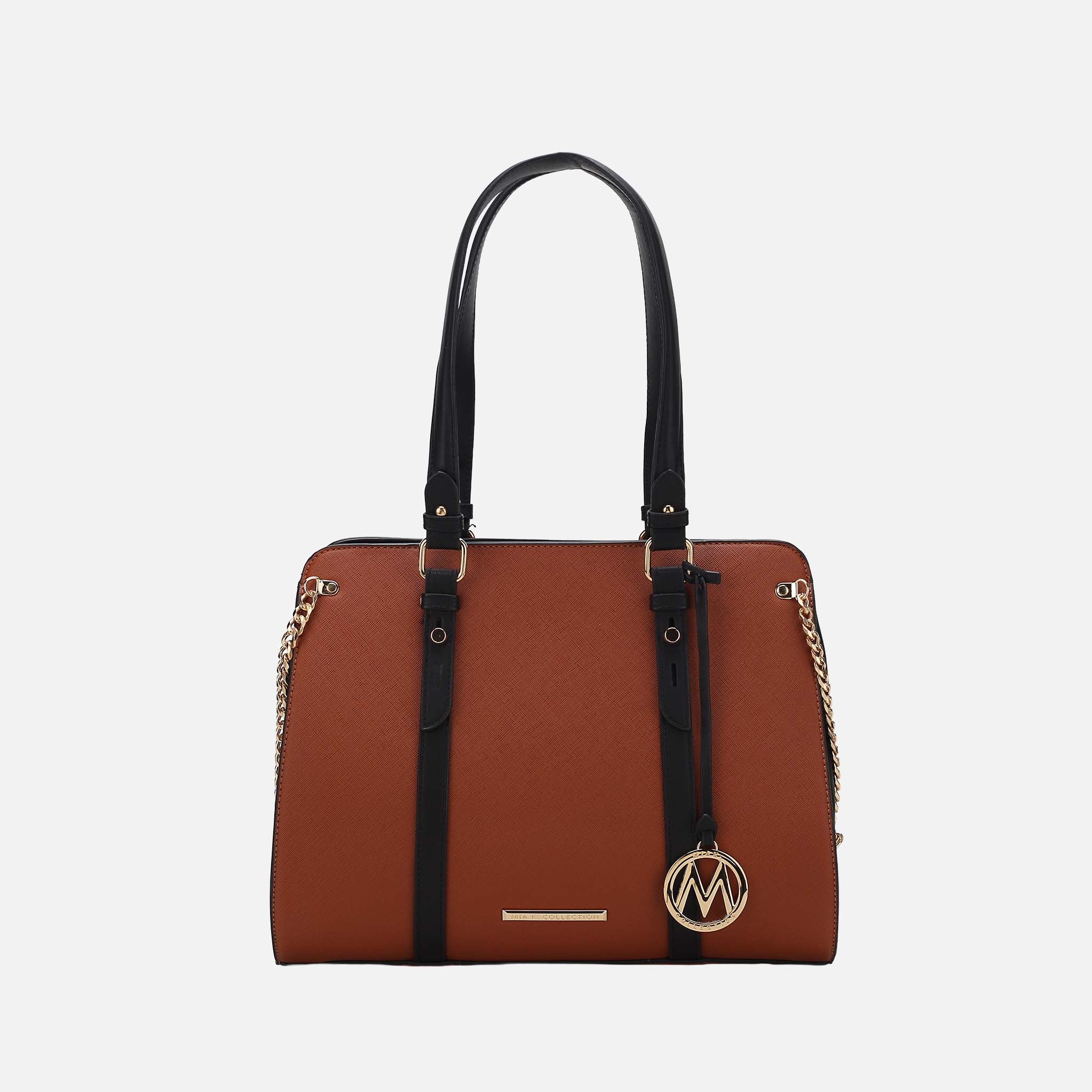 Amy Color-Block Shoulder Bag