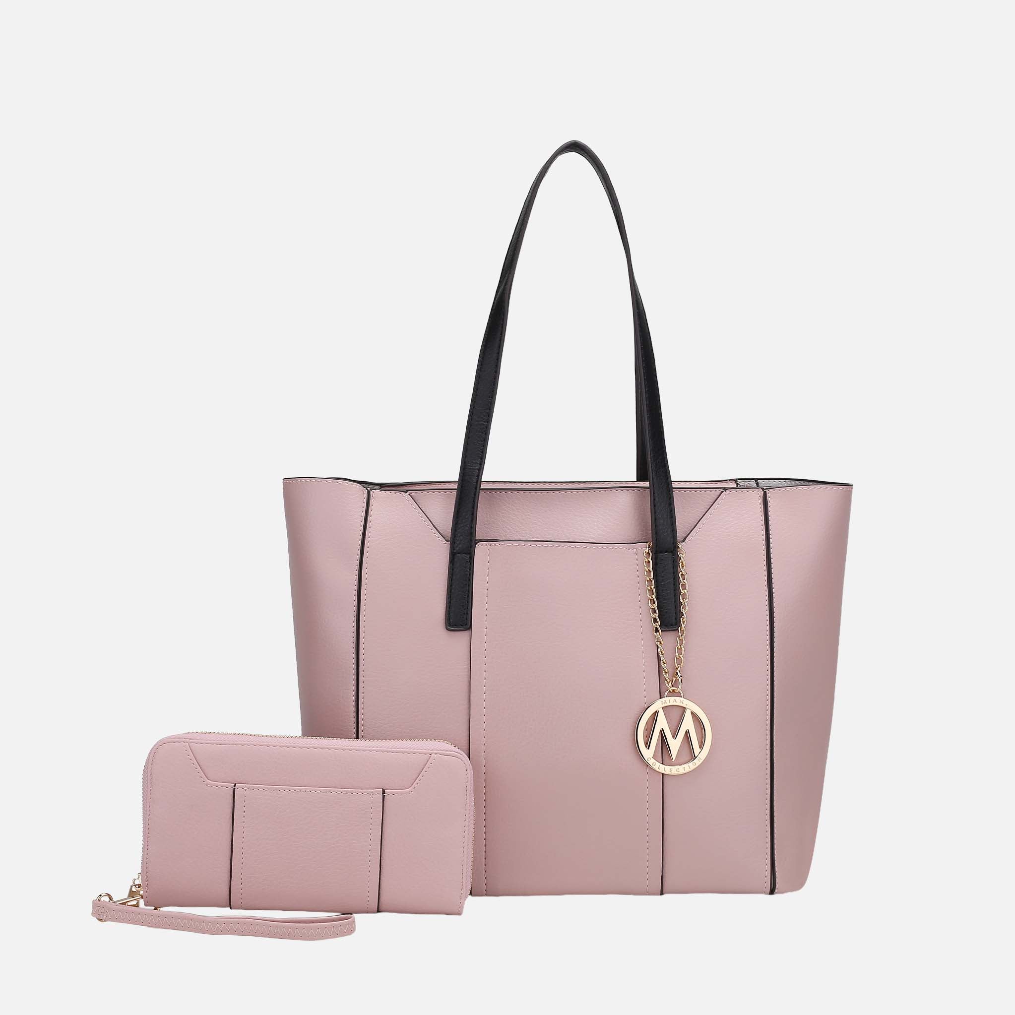MKF Collection by Mia K. Women's Dinah Tote Bag & Wristlet Wallet Purse ...