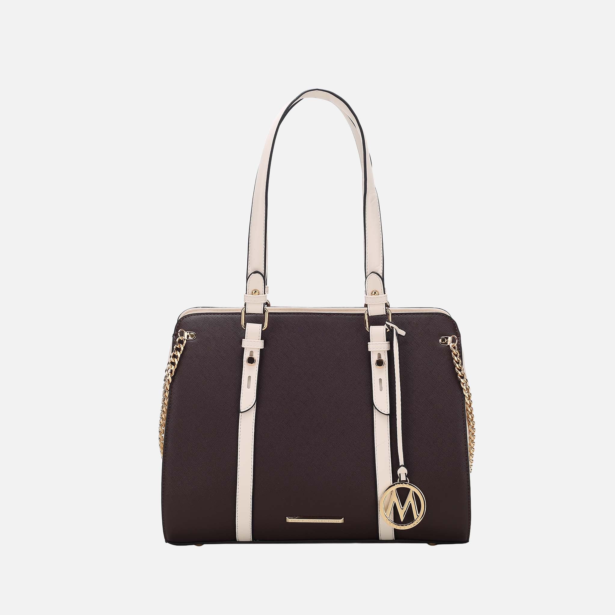 Amy Color-Block Shoulder Bag