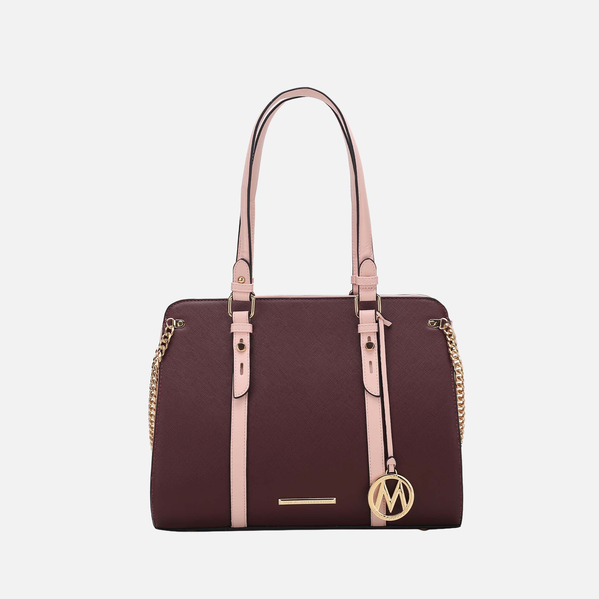 Amy Color-Block Shoulder Bag